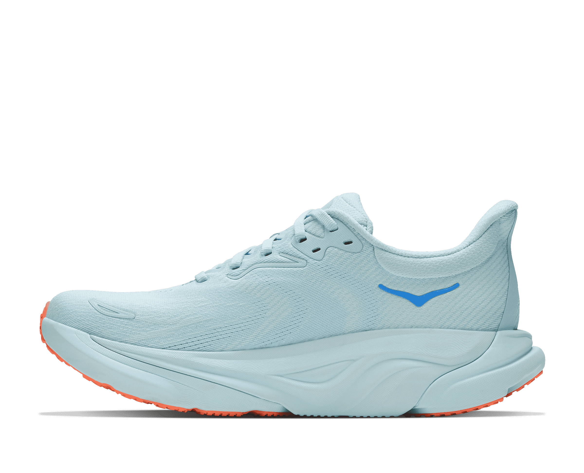 HOKA Women's Arahi 8 - GLIMMERING BLUE / NEON CANTALOUPE