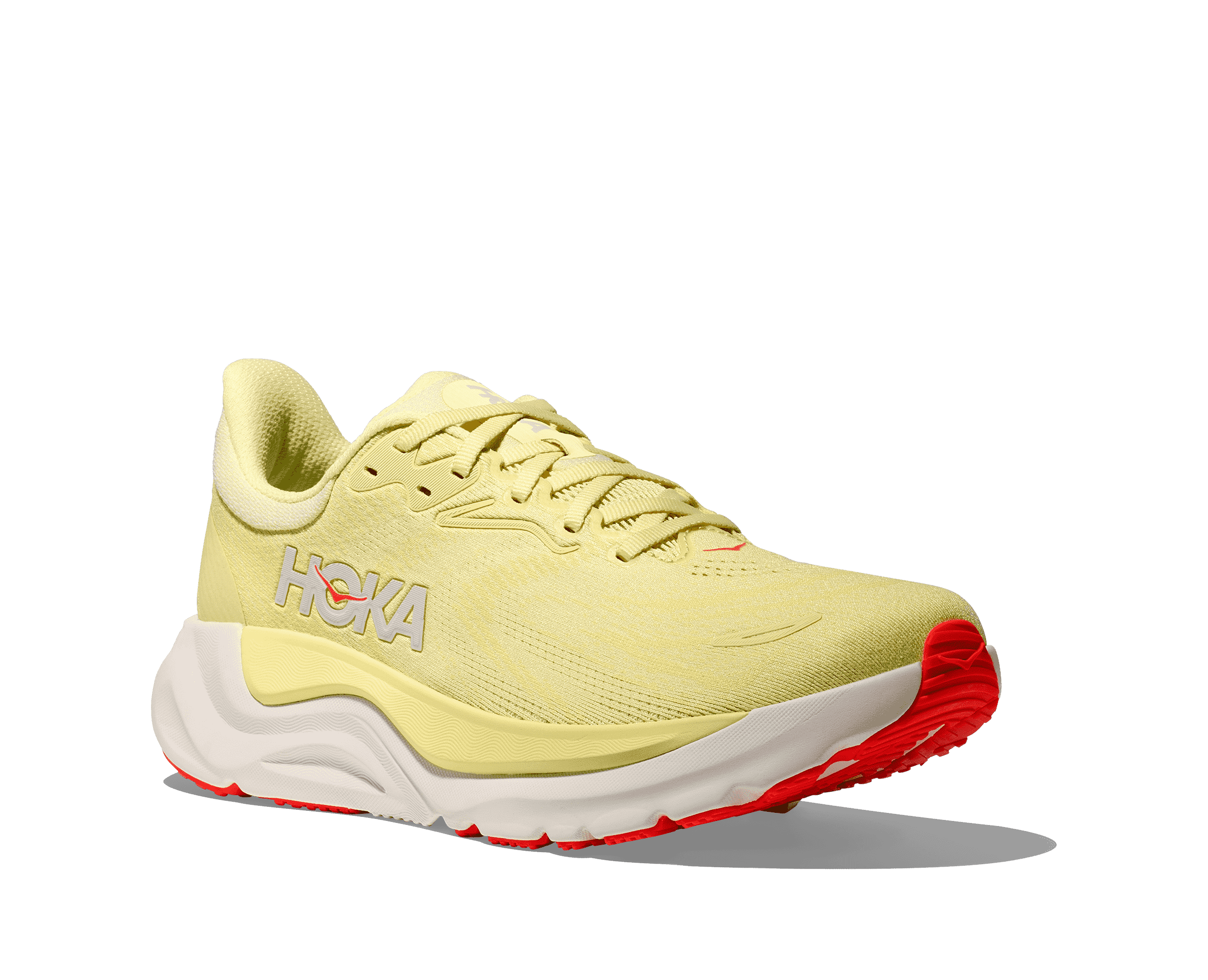 HOKA Women's Arahi 8 - SUNLIGHT / NEON YUZU