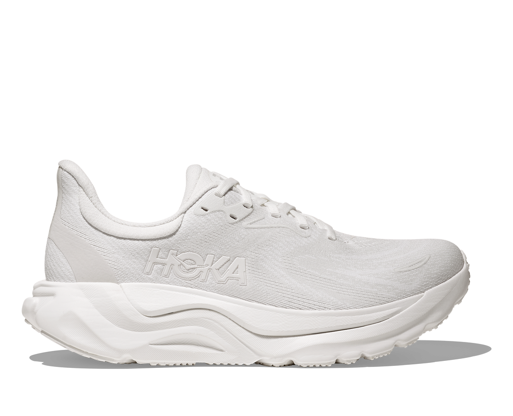 HOKA Women's Arahi 8 - WHITE / WHITE