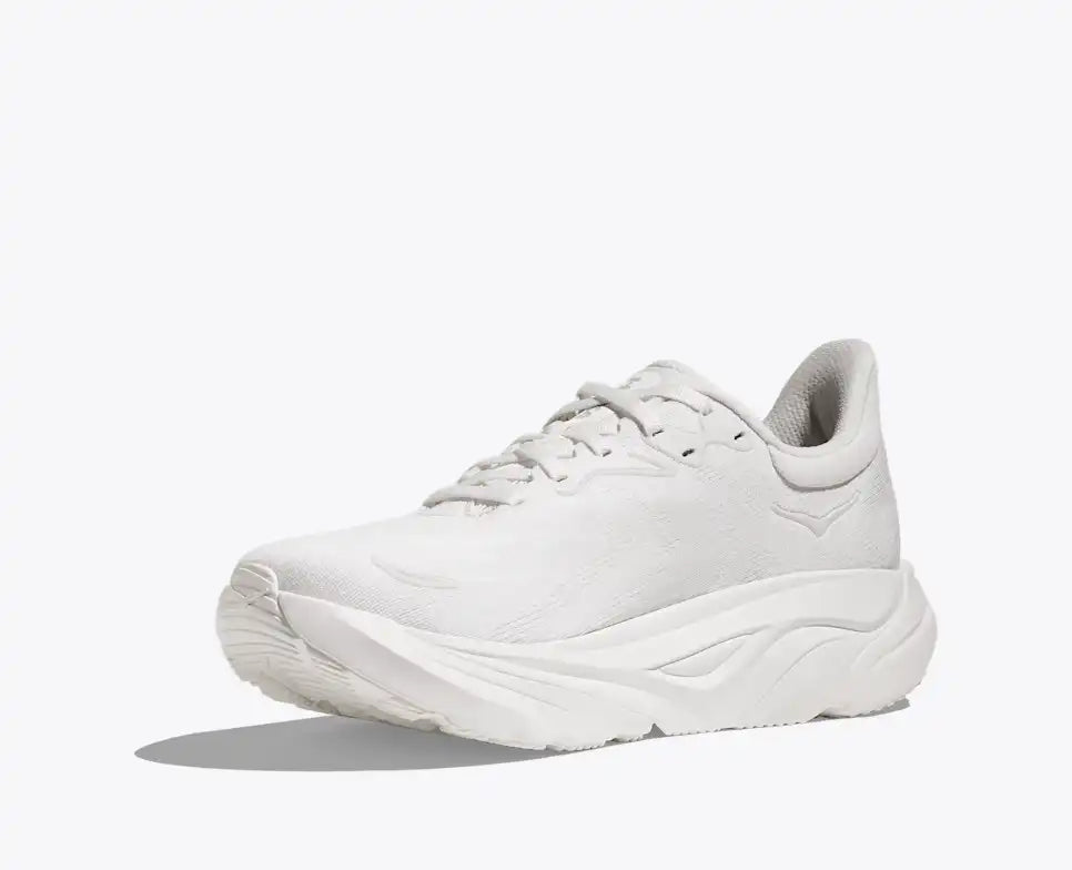 HOKA Women's Arahi 8 - WHITE / WHITE (Wide)