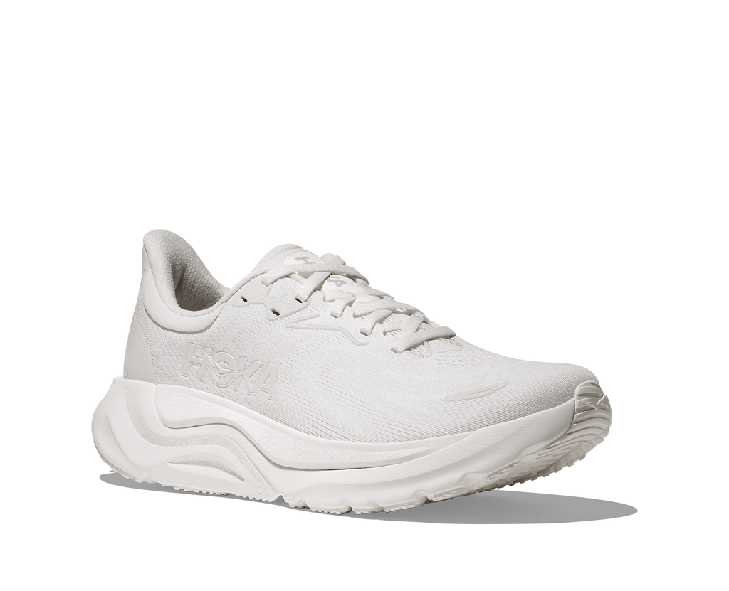 HOKA Women's Arahi 8 - WHITE / WHITE