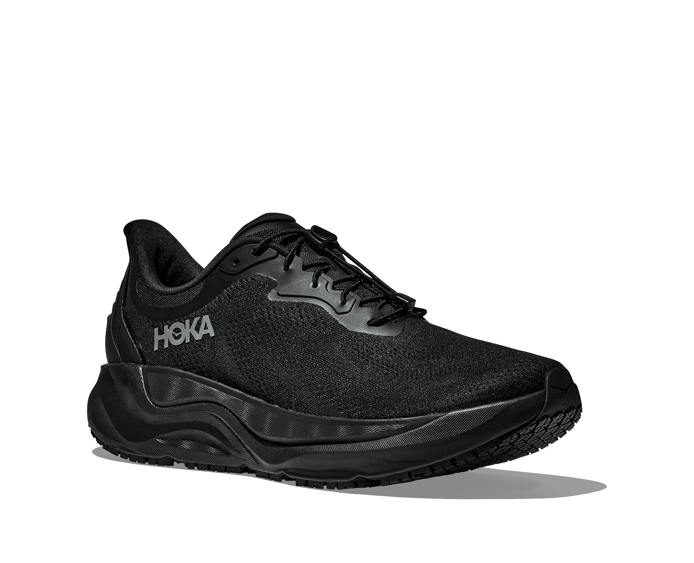 HOKA Men's Arahi SR - BLACK / BLACK (Wide)