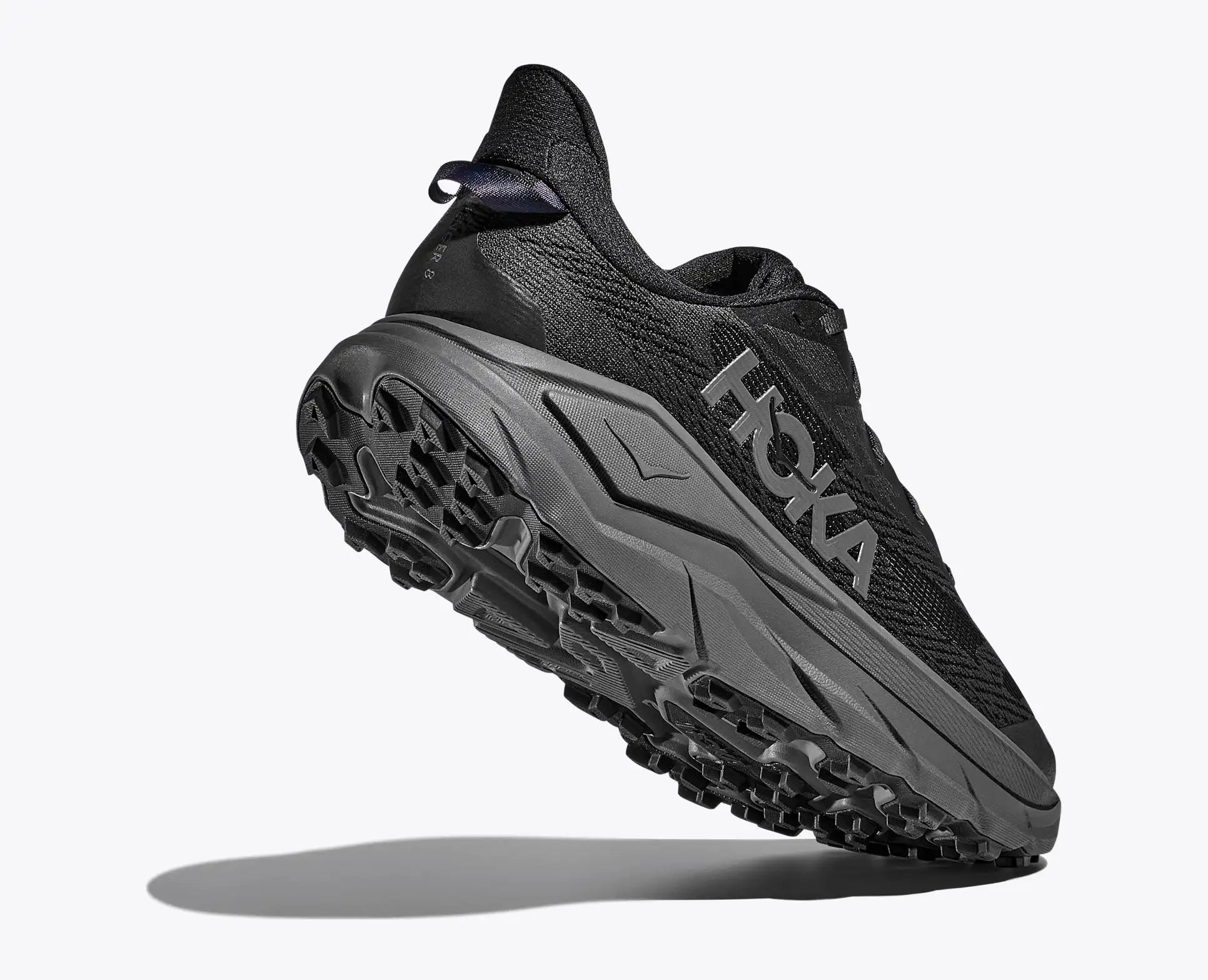 HOKA Men's Challenger 8 - BLACK / OUTER ORBIT (Wide)