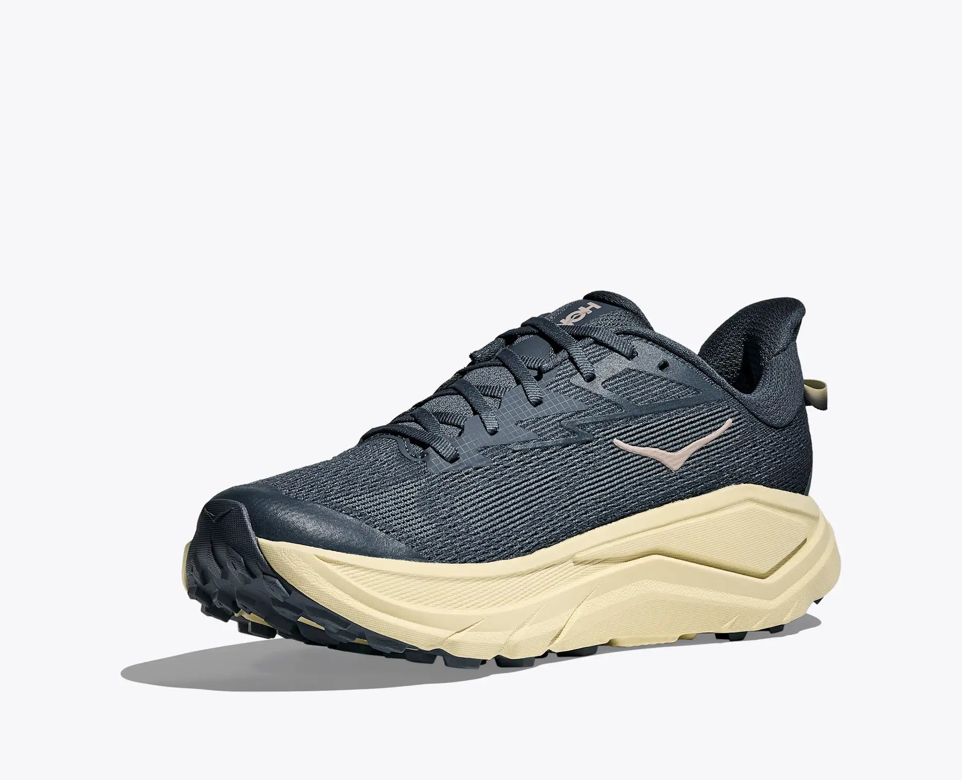 HOKA Men's Challenger 8 - FADED NAVY / PAMPASS GRASS