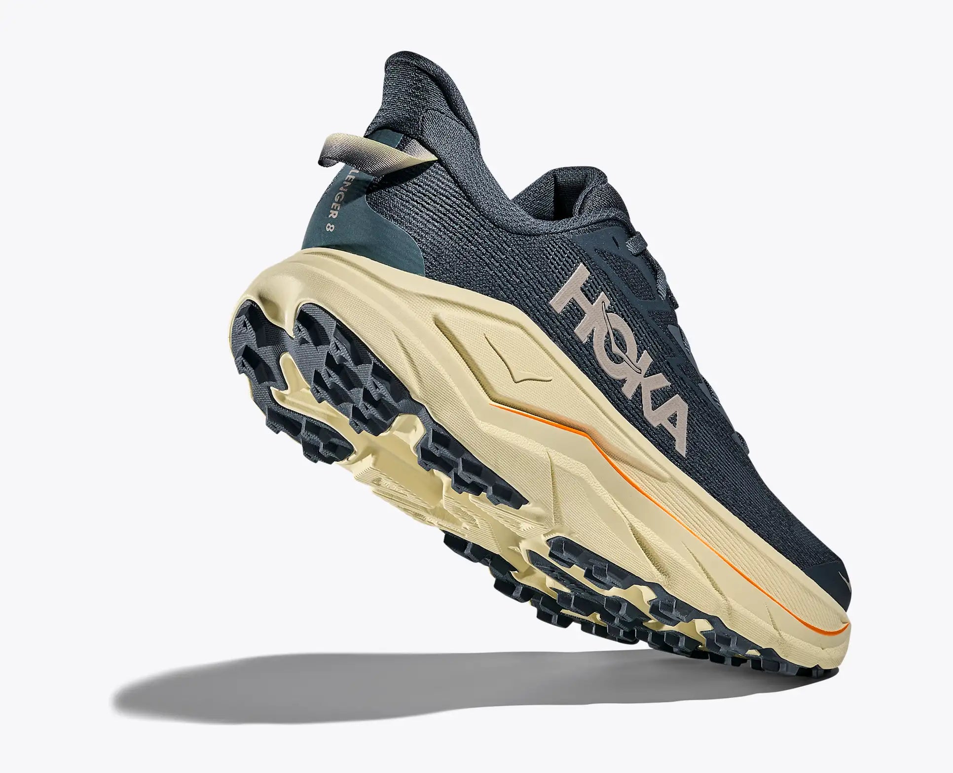 HOKA Men's Challenger 8 - FADED NAVY / PAMPASS GRASS