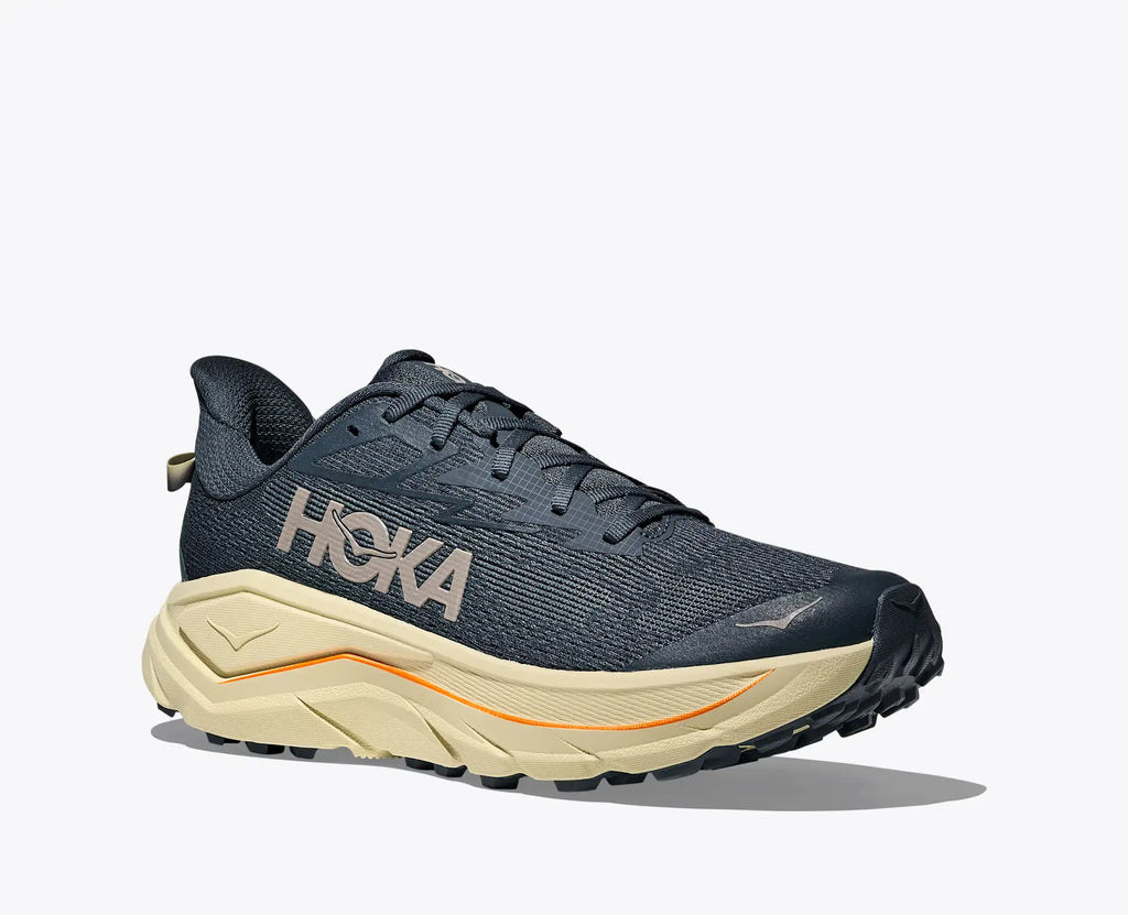 HOKA Men's Challenger 8 - FADED NAVY / PAMPASS GRASS