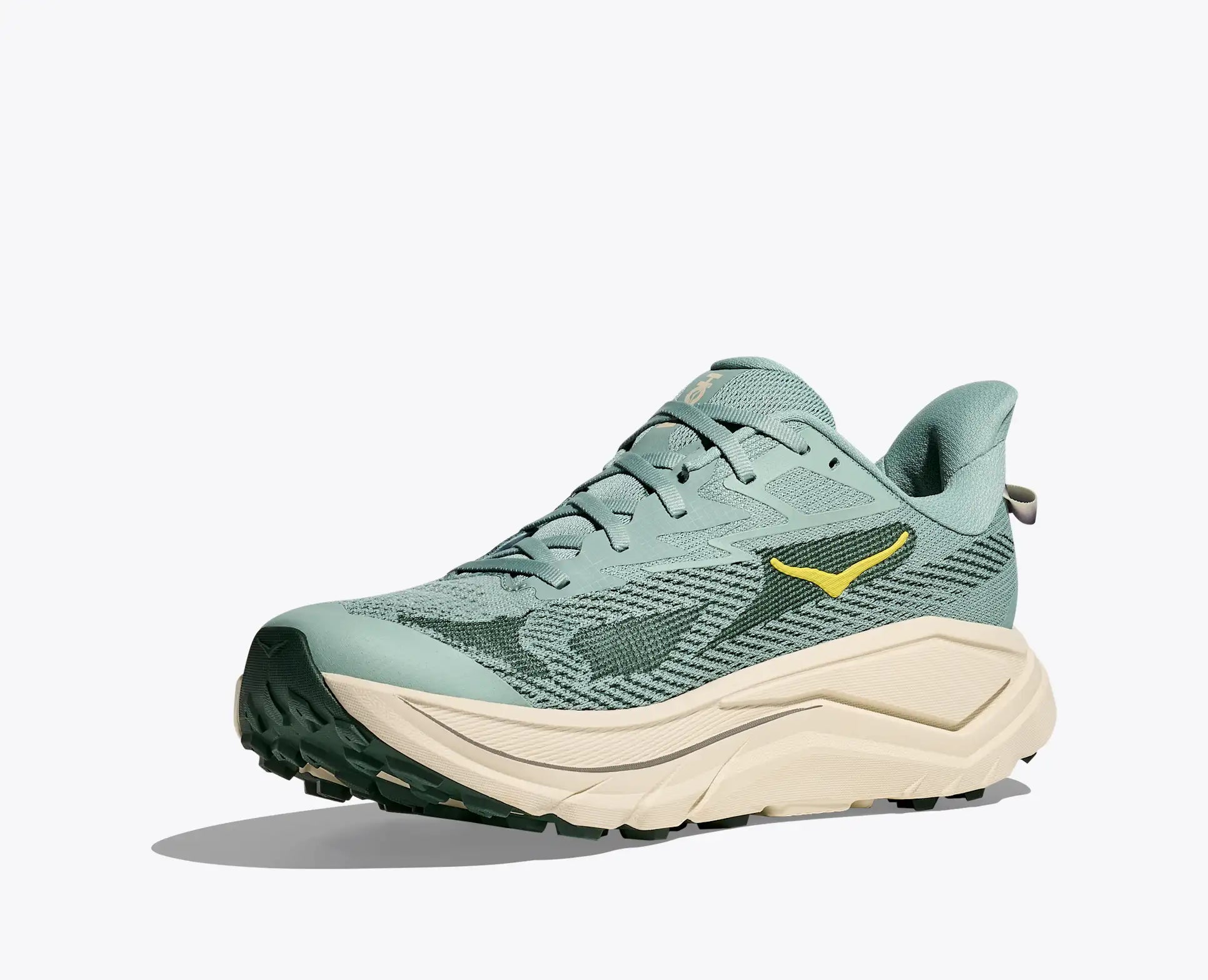 HOKA Men's Challenger 8 - JADE / TRUFFLE SALT (Wide)