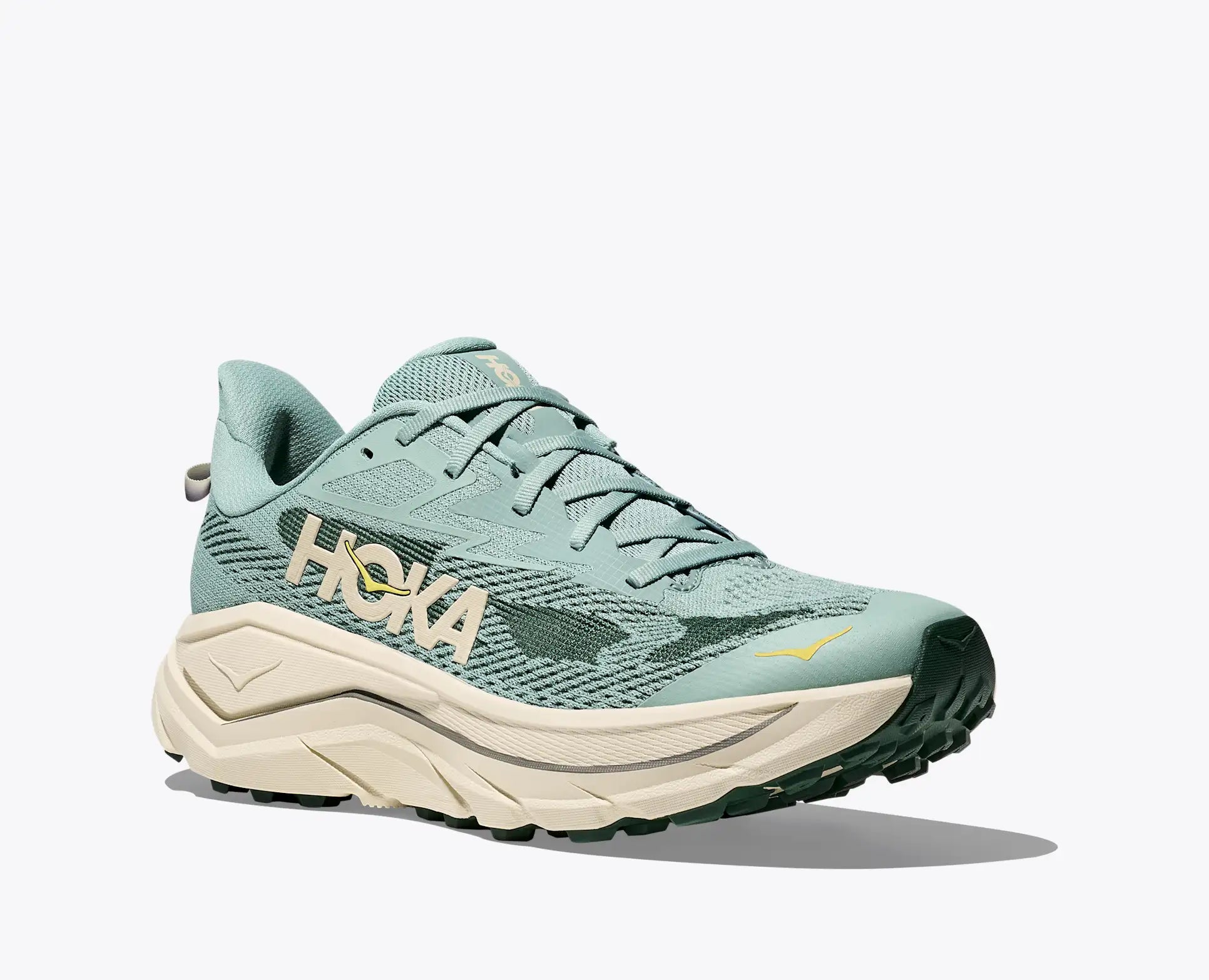 HOKA Men's Challenger 8 - JADE / TRUFFLE SALT (Wide)