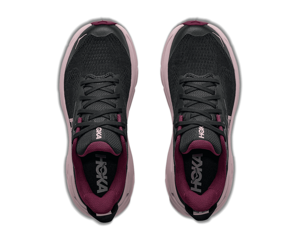 HOKA Women's Challenger 8 - BLACK / PINK OPAL