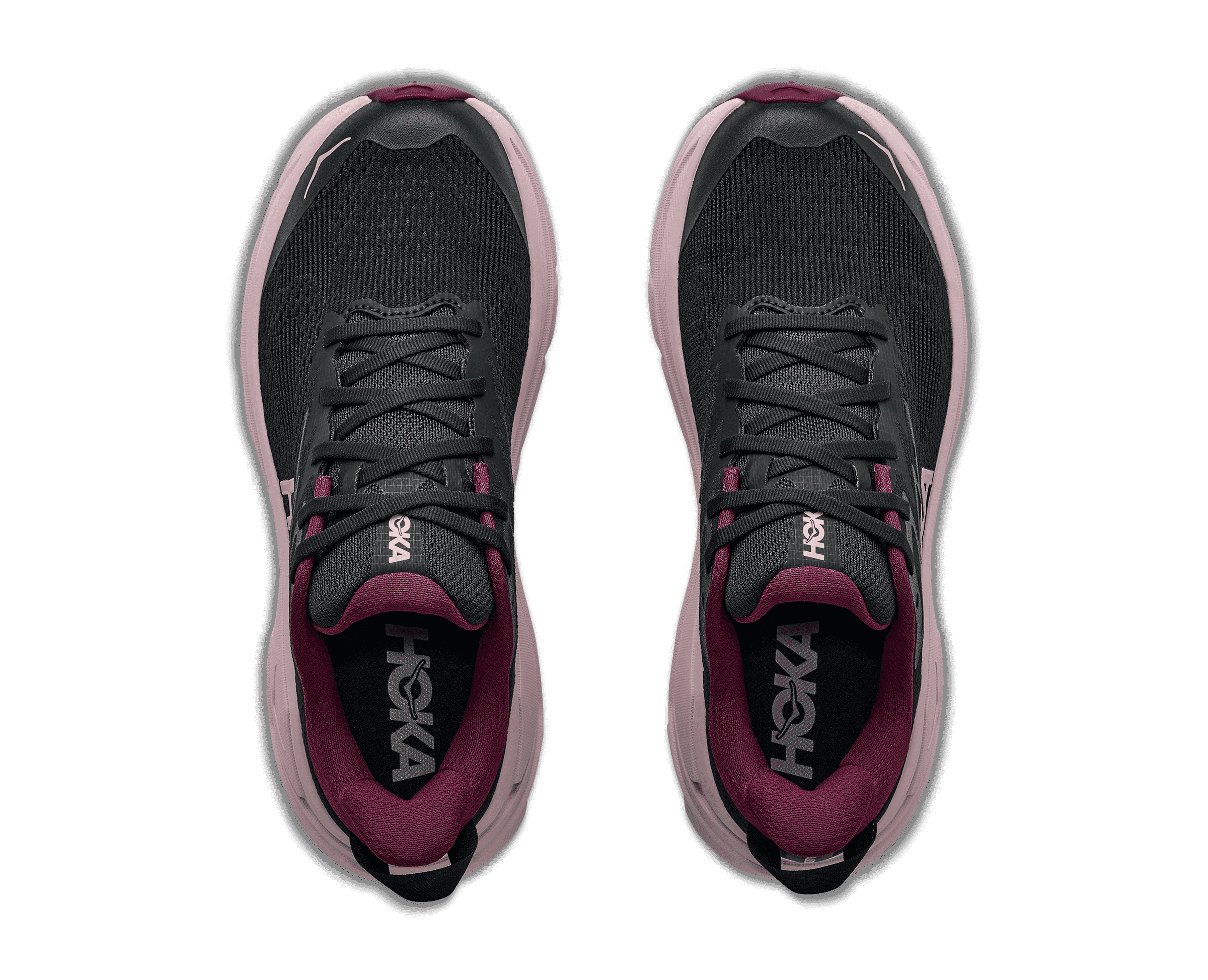 HOKA Women's Challenger 8 - BLACK / PINK OPAL