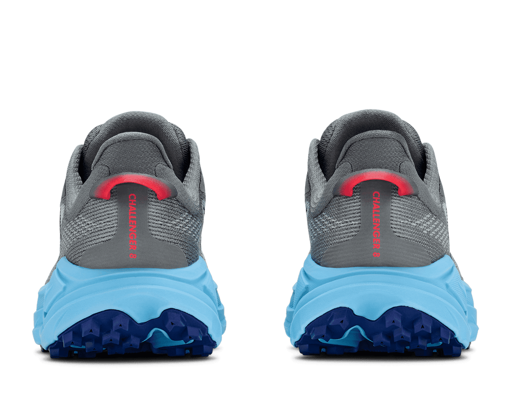 HOKA Women's Challenger 8 - GALACTIC GREY / SOARING BLUE