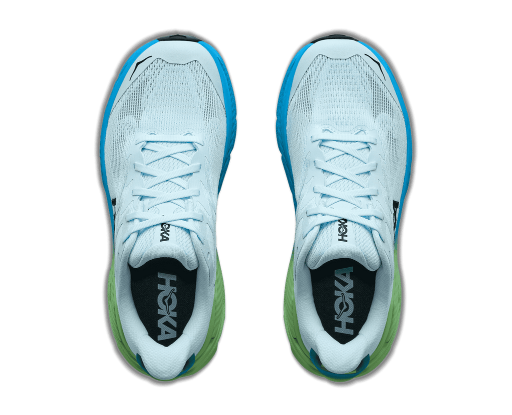 HOKA Women's Challenger 8 - GLIMMERING BLUE / TART APPLE (Wide)