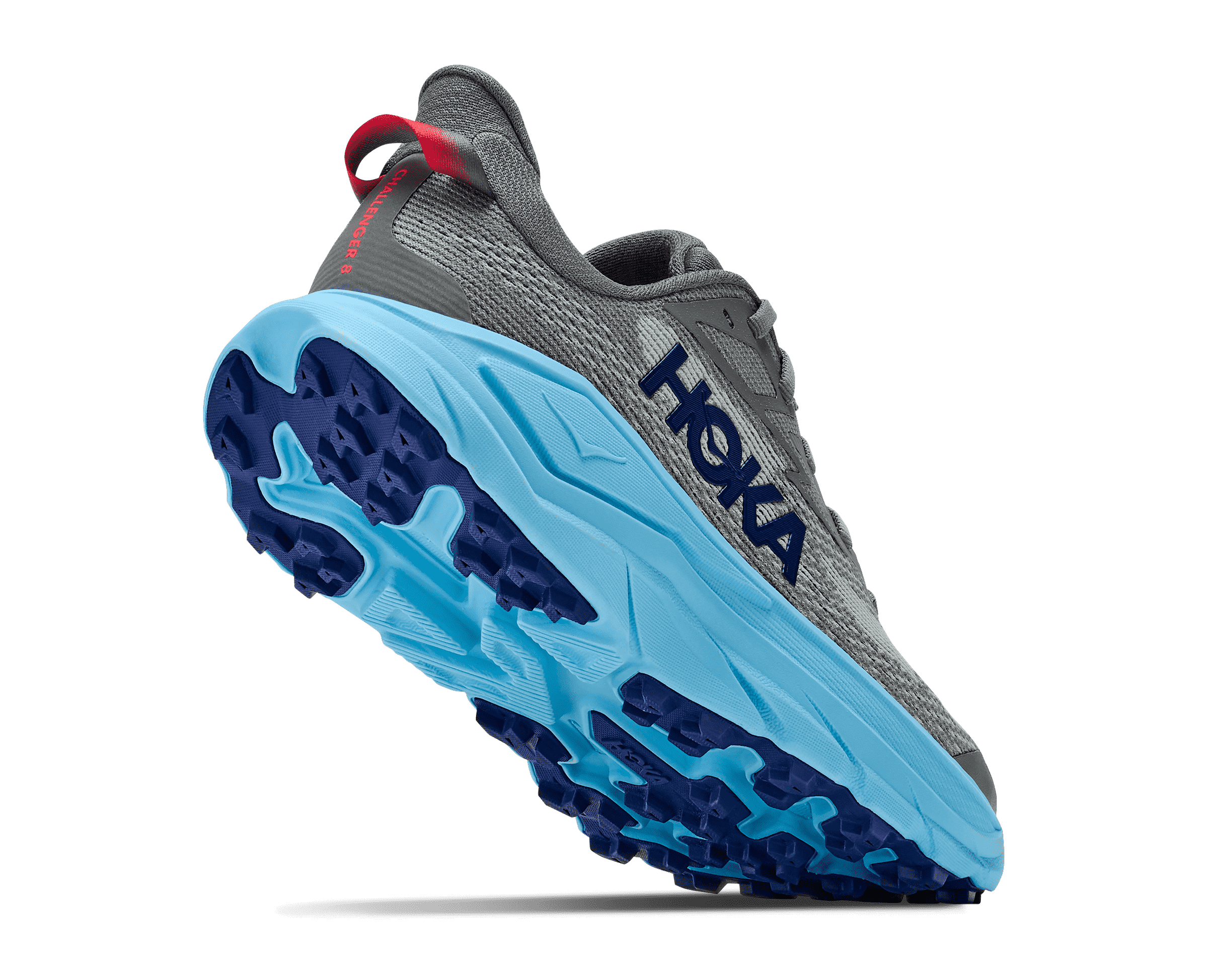 HOKA Women's Challenger 8 - GALACTIC GREY / SOARING BLUE (Wide)