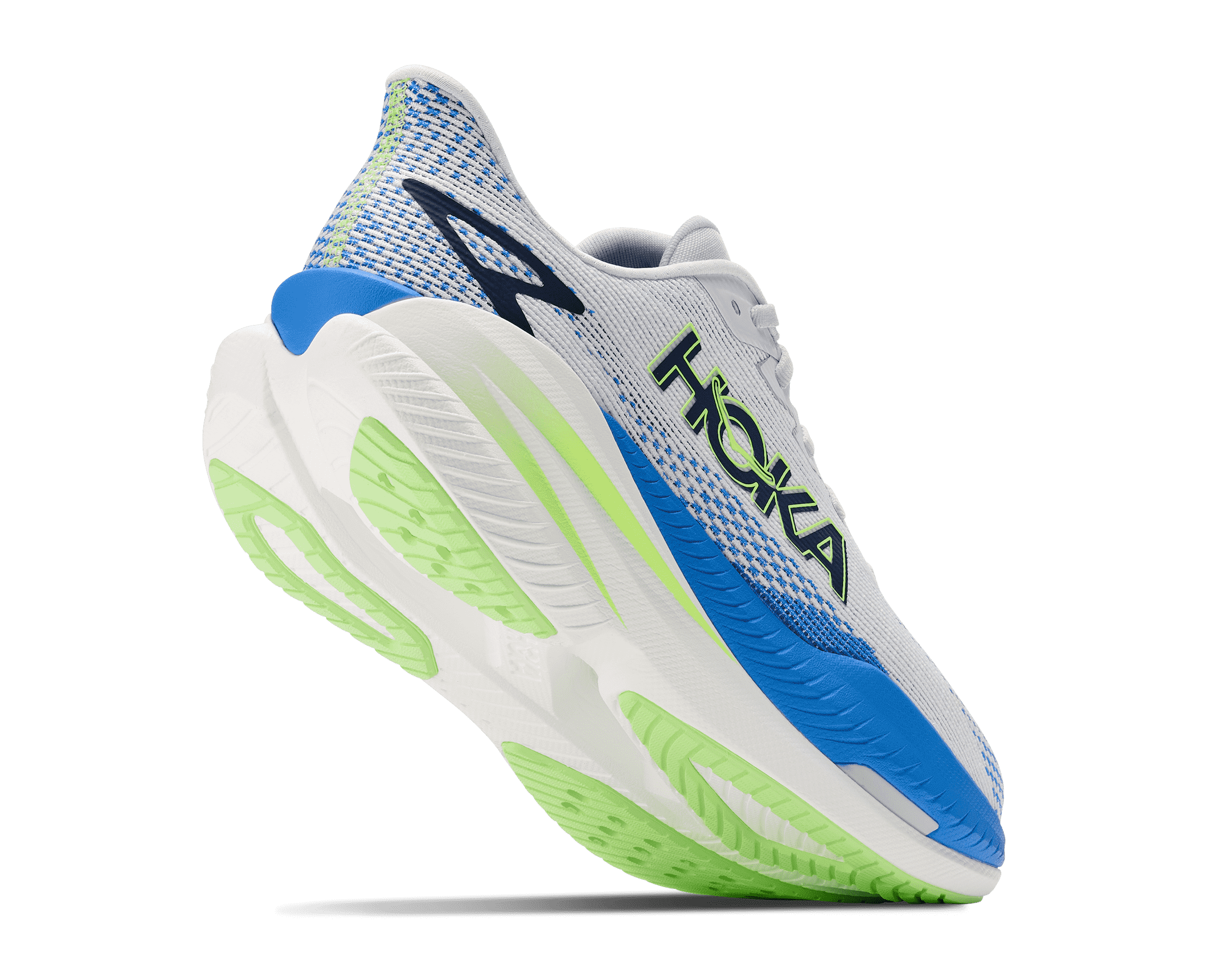 HOKA Men's Mach X 3 - COSMIC GREY / VIRTUAL BLUE