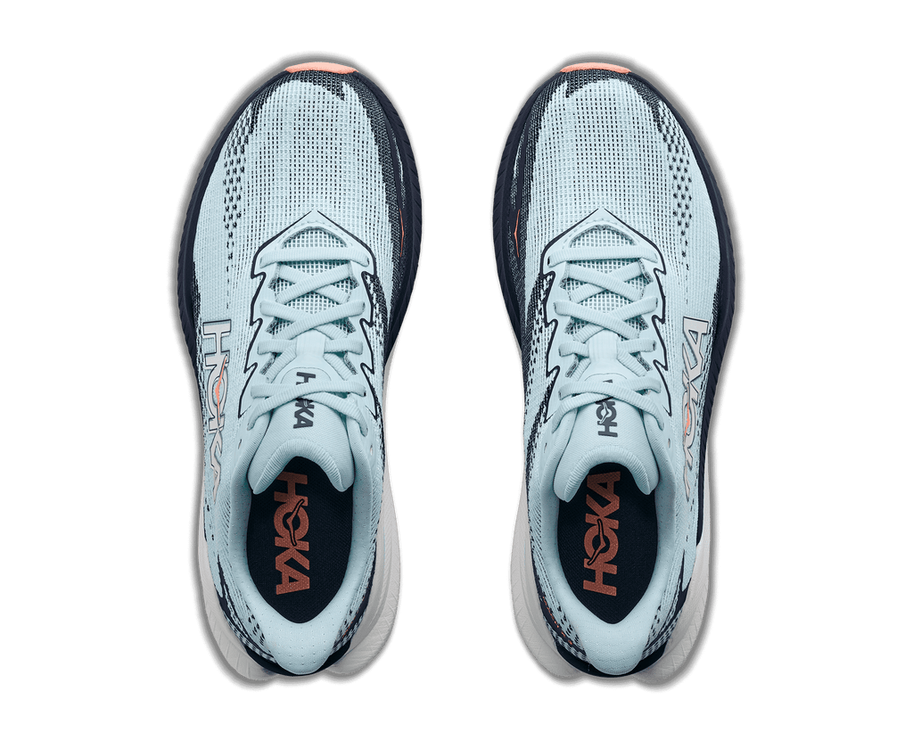 HOKA Women's Mach X 3 - GLIMMERING BLUE / VARSITY NAVY