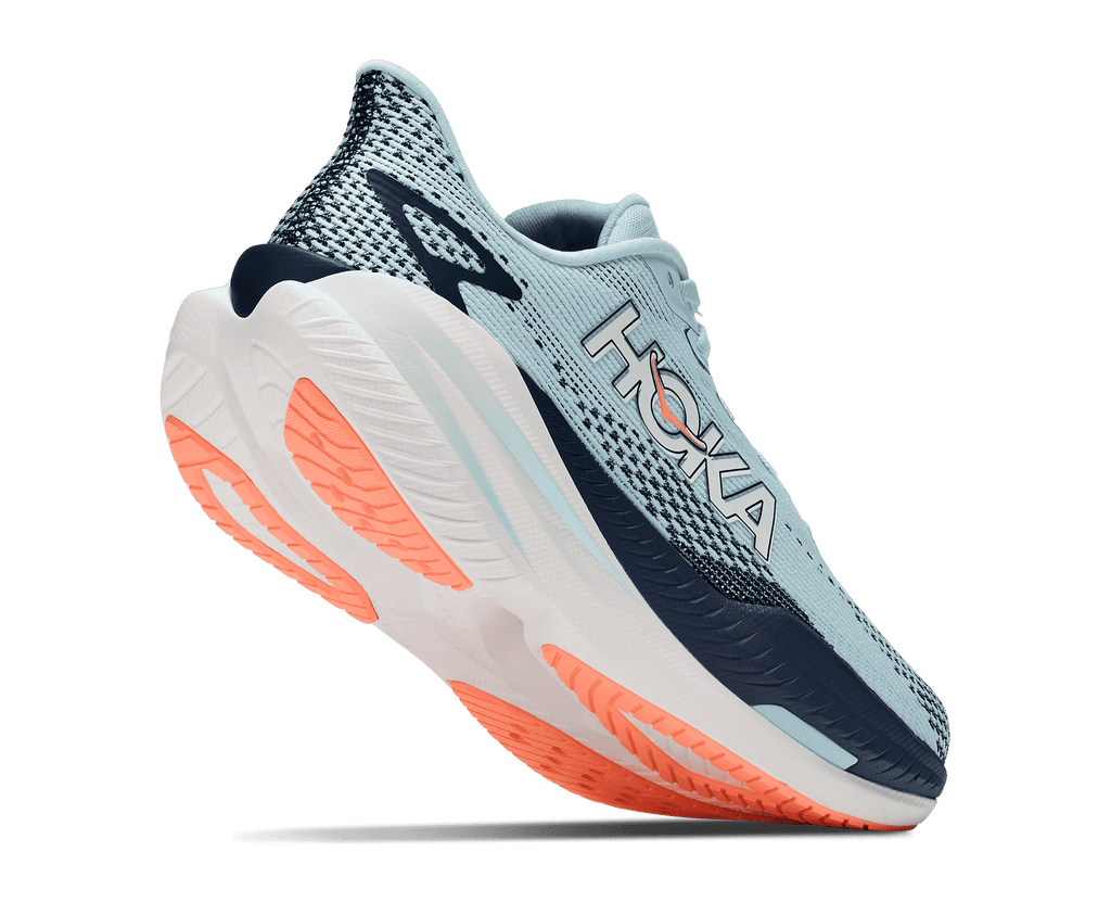 HOKA Women's Mach X 3 - GLIMMERING BLUE / VARSITY NAVY