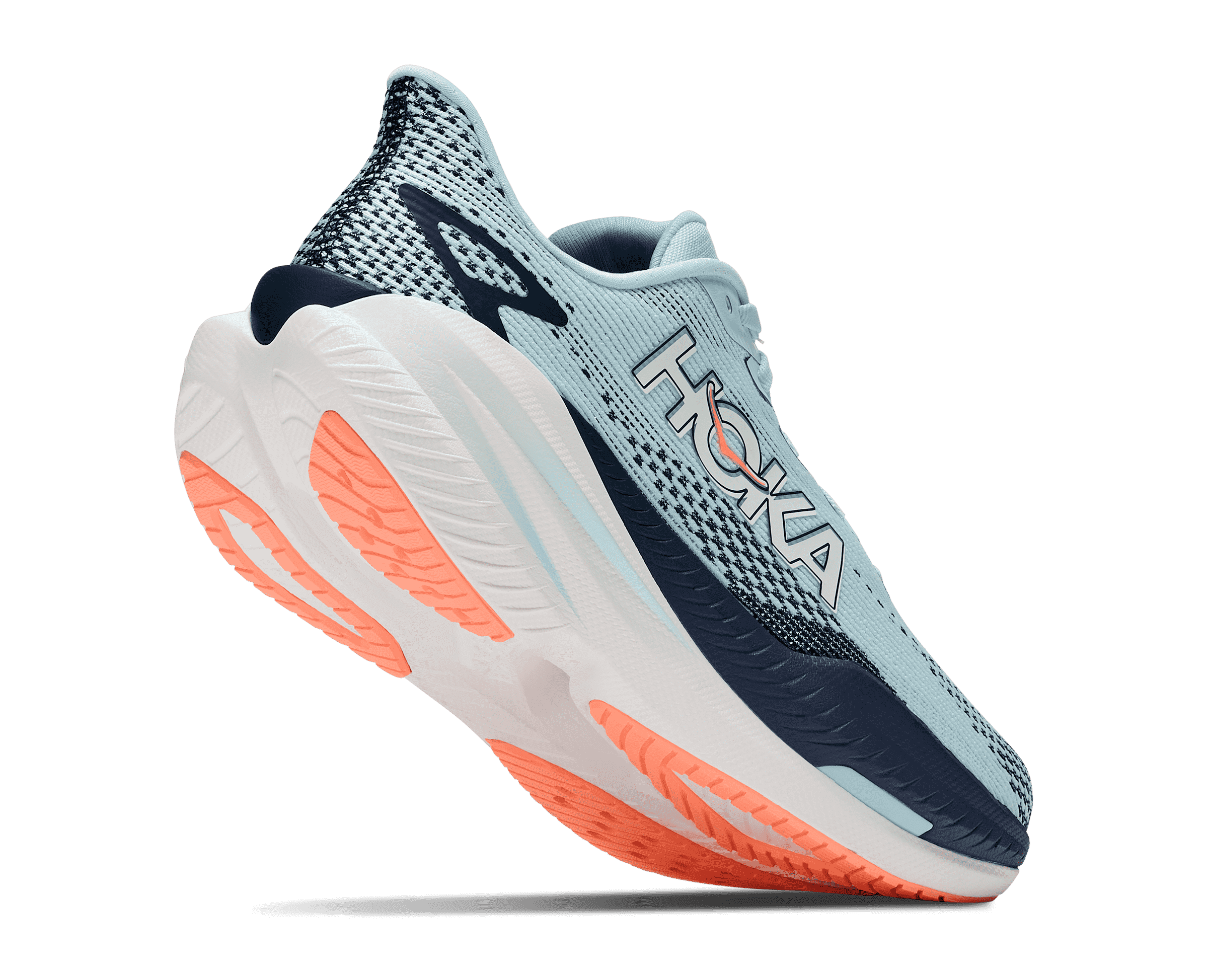 HOKA Women's Mach X 3 - GLIMMERING BLUE / VARSITY NAVY