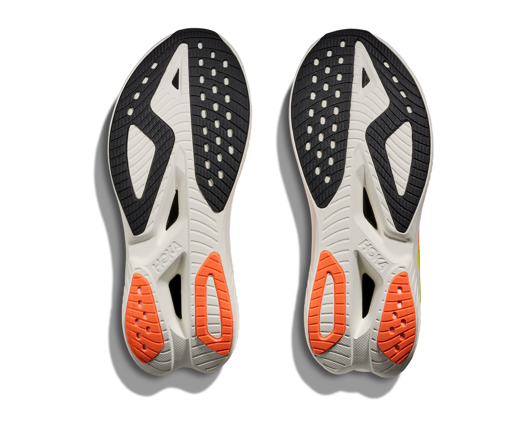 HOKA Women's Mach X 3 - NEON ROSE / NEON TANGERINE