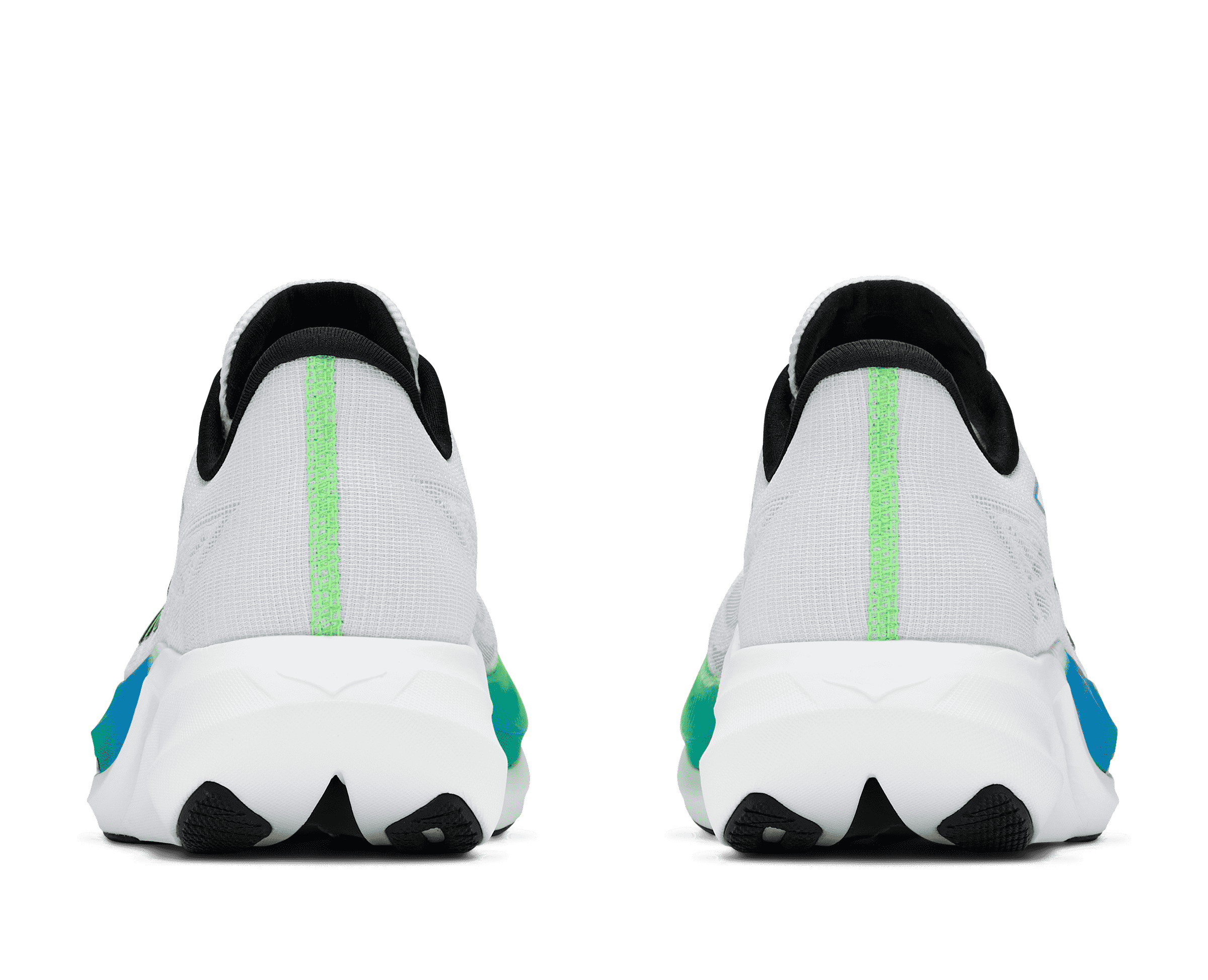 HOKA Unisex Rocket X 3 - FROST / ELECTRIC LIME