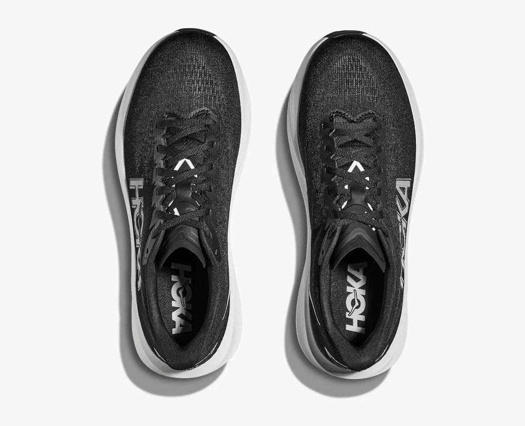 HOKA Men's Mach 7 - BLACK / WHITE (Wide)