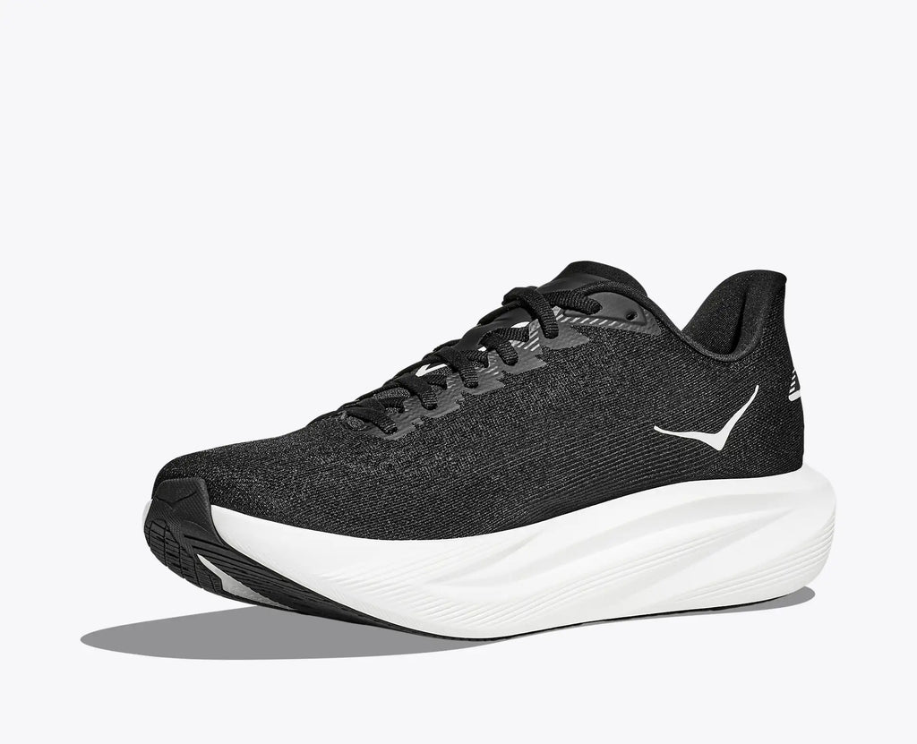 HOKA Men's Mach 7 - BLACK / WHITE