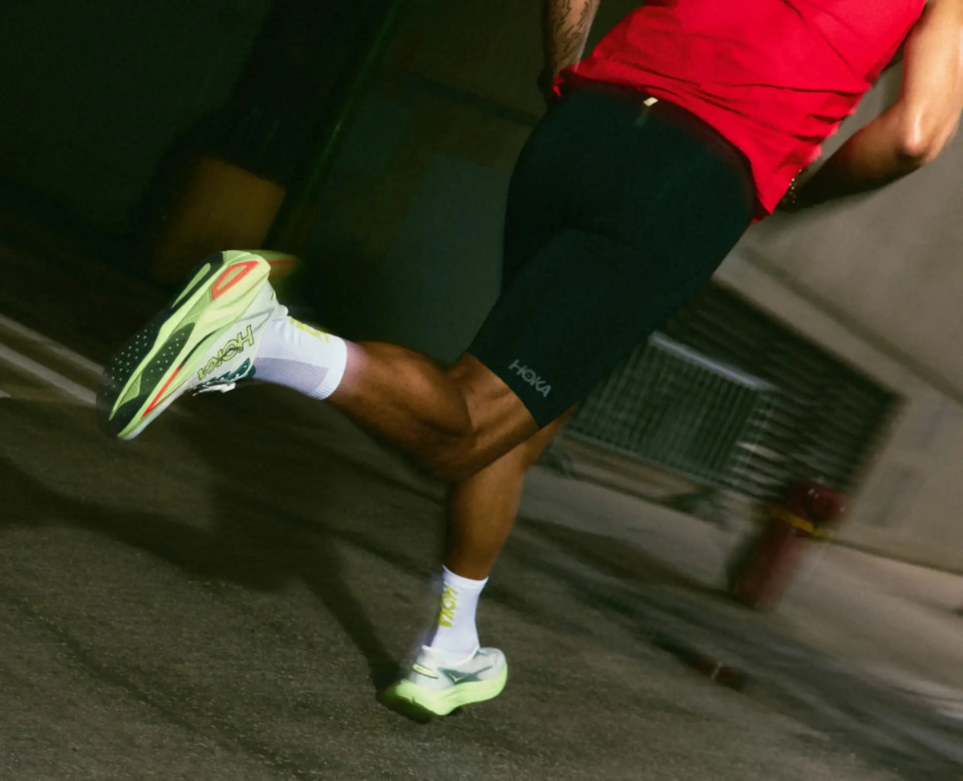 HOKA Men's Mach 7 - COBALT BLUE / NEON GREEN