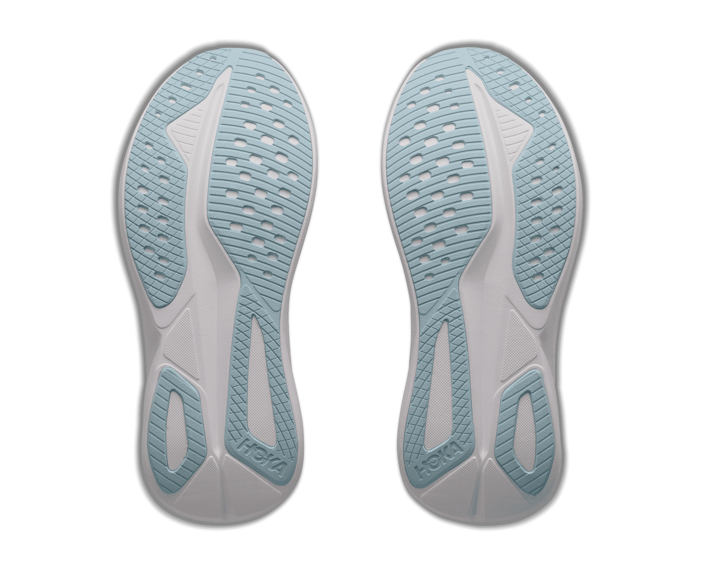 HOKA Women's Mach 7 - GLIMMERING BLUE / FROST (Wide)