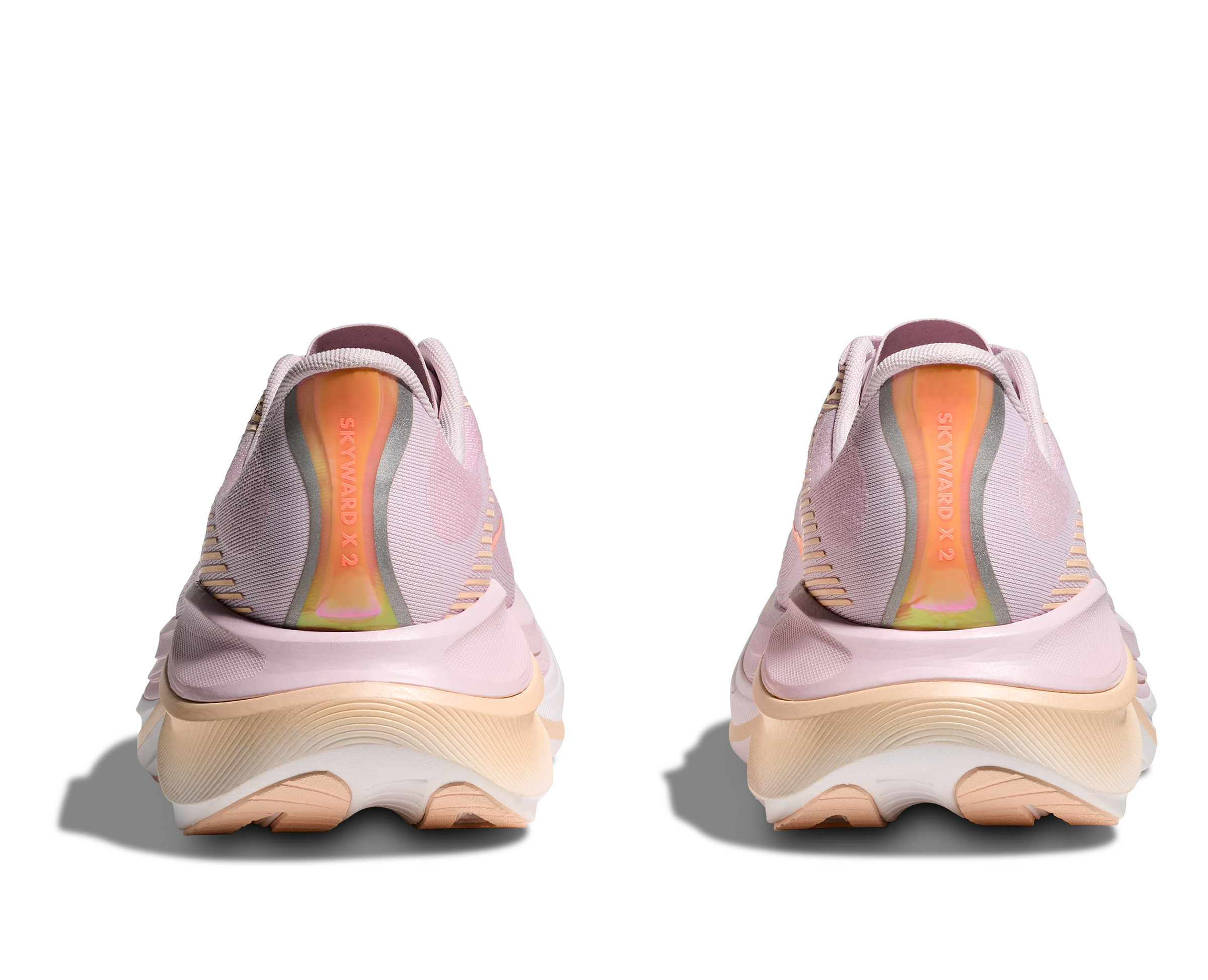 HOKA Women's Skyward X 2 - LILAC CREAM/ TANGERINE GLOW