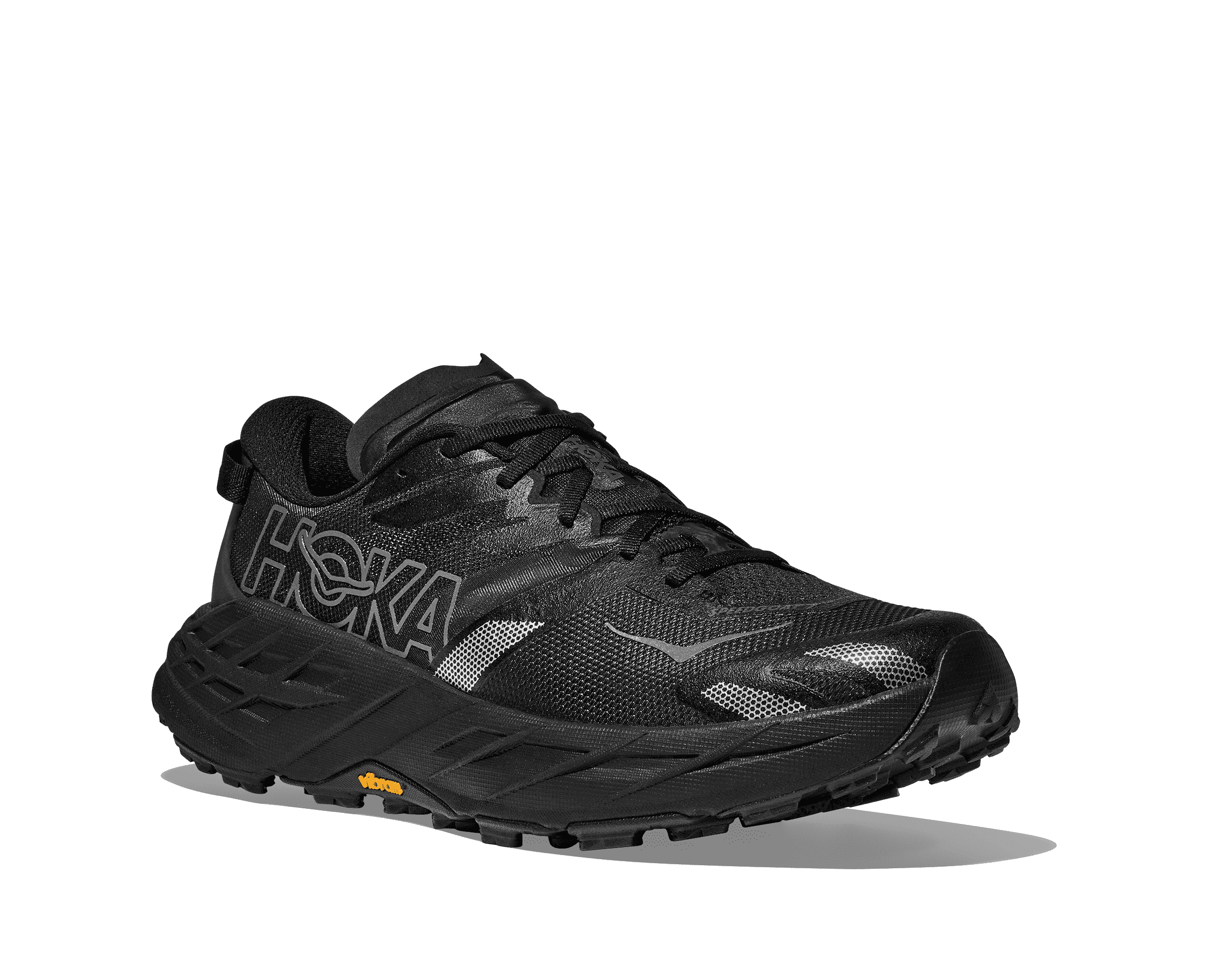 HOKA Men's Speedgoat 7 - BLACK / OUTER ORBIT