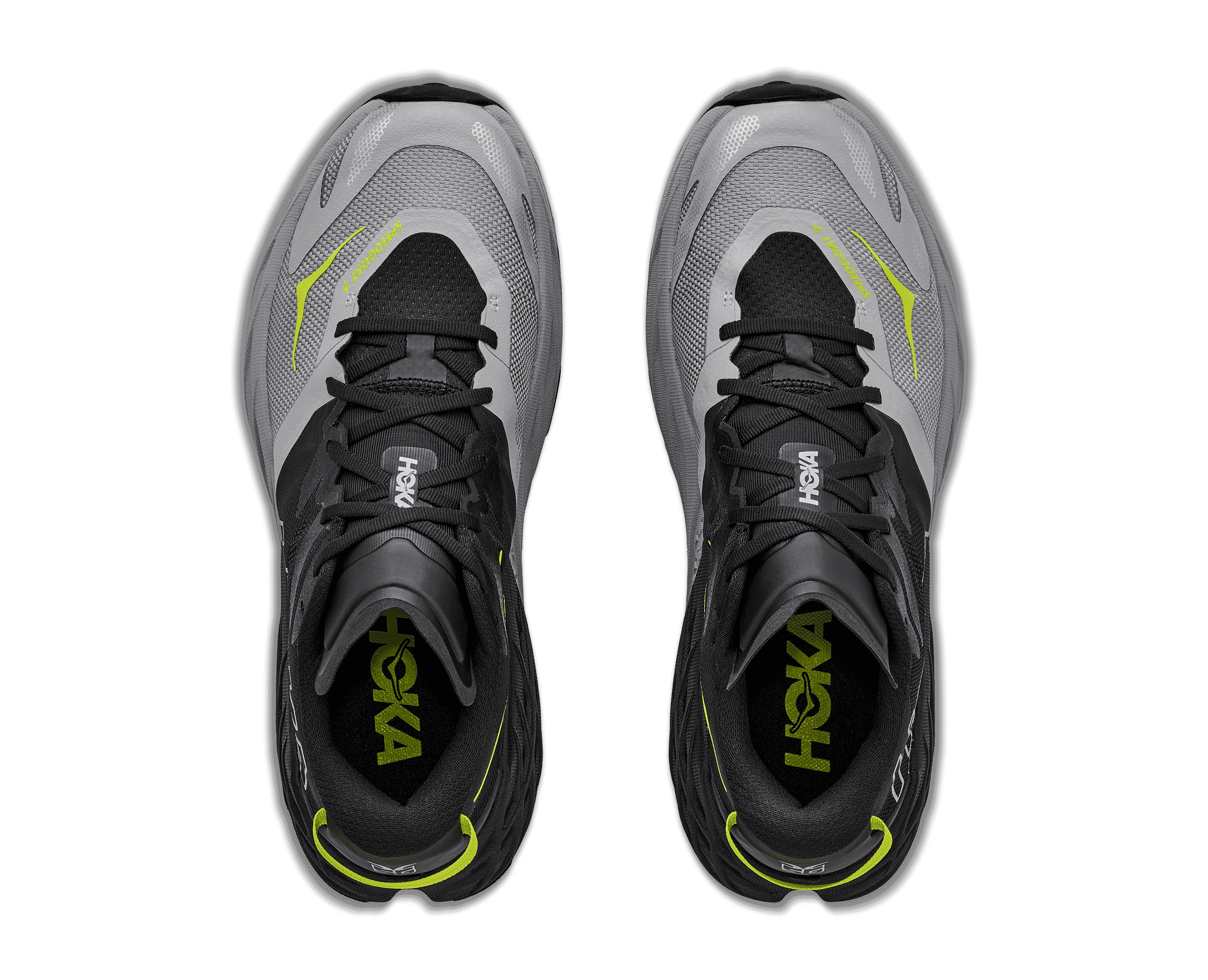 HOKA Men's Speedgoat 7 - BLACK / STELLAR GREY