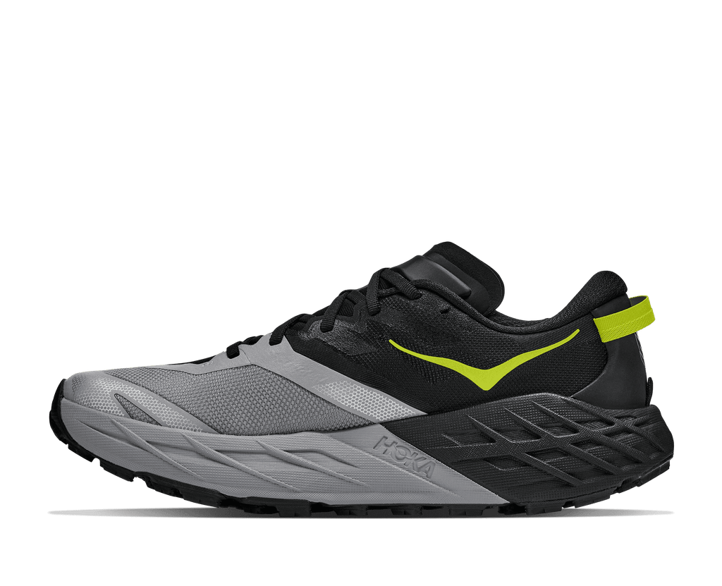 HOKA Men's Speedgoat 7 - BLACK / STELLAR GREY