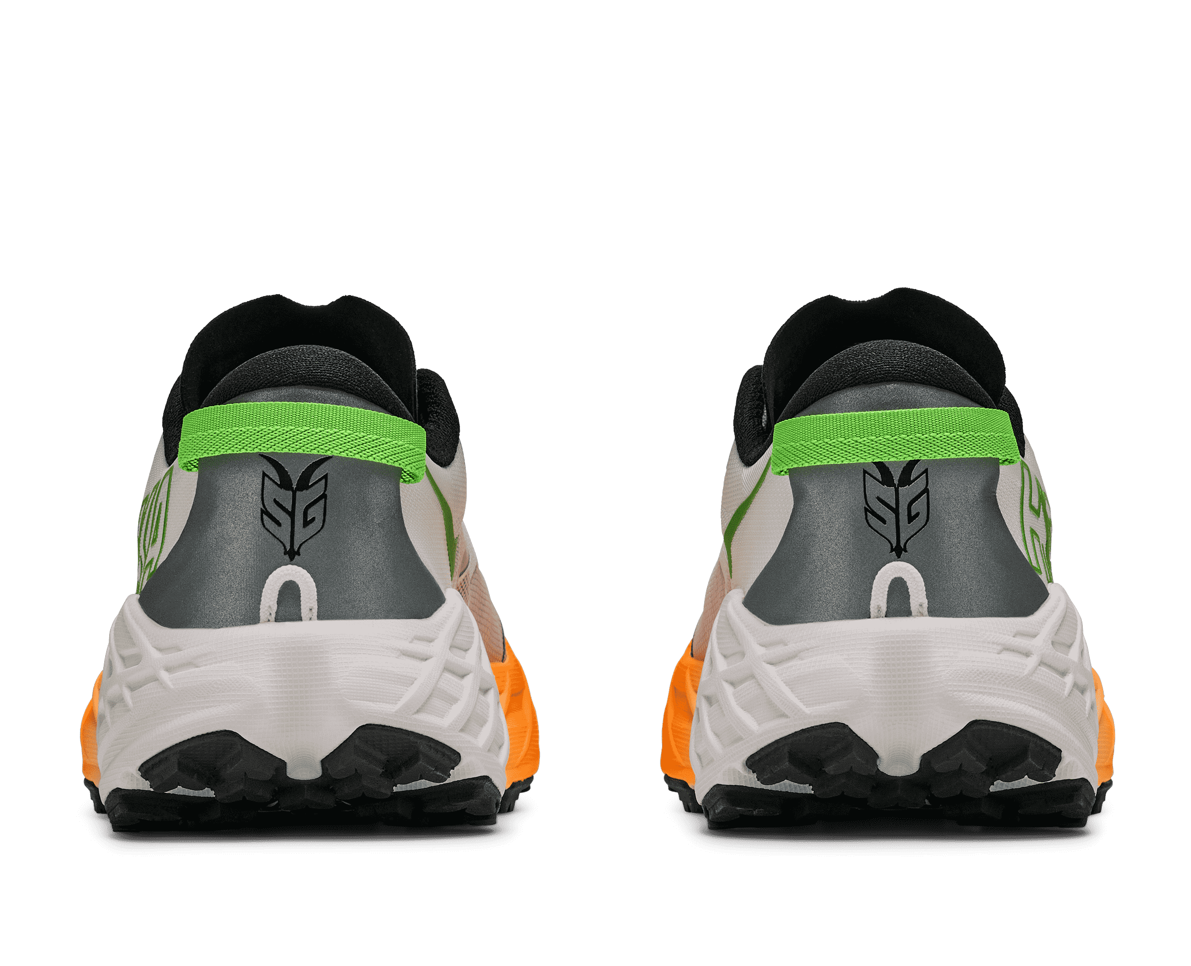 HOKA Men's Speedgoat 7 - FROST / NEON TANGERINE