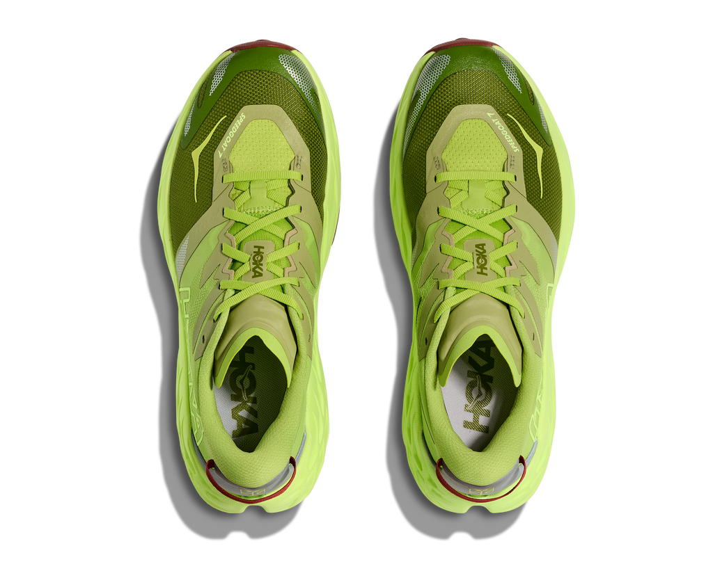 HOKA Men's Speedgoat 7 - KIWI / NEON YUZU