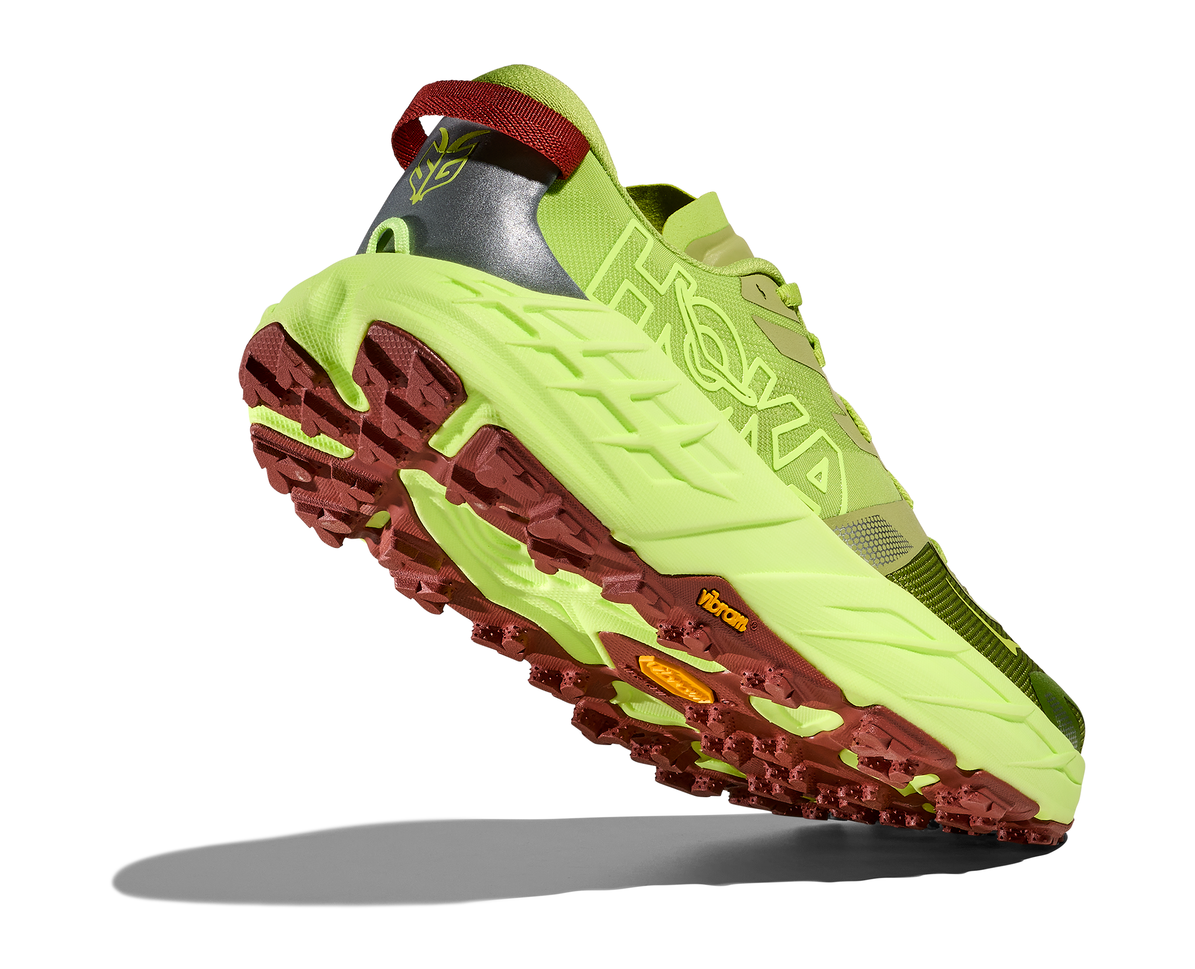 HOKA Men's Speedgoat 7 - KIWI / NEON YUZU