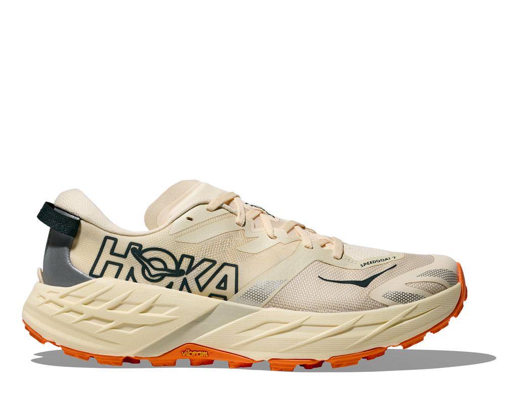 HOKA Men's Speedgoat 7 - VINTAGE YELLOW / TURMERIC