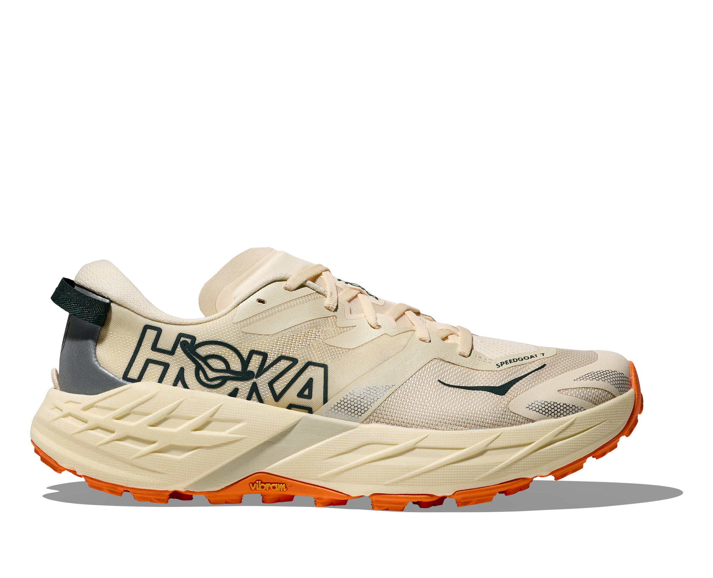 HOKA Men's Speedgoat 7 - VINTAGE YELLOW / TURMERIC