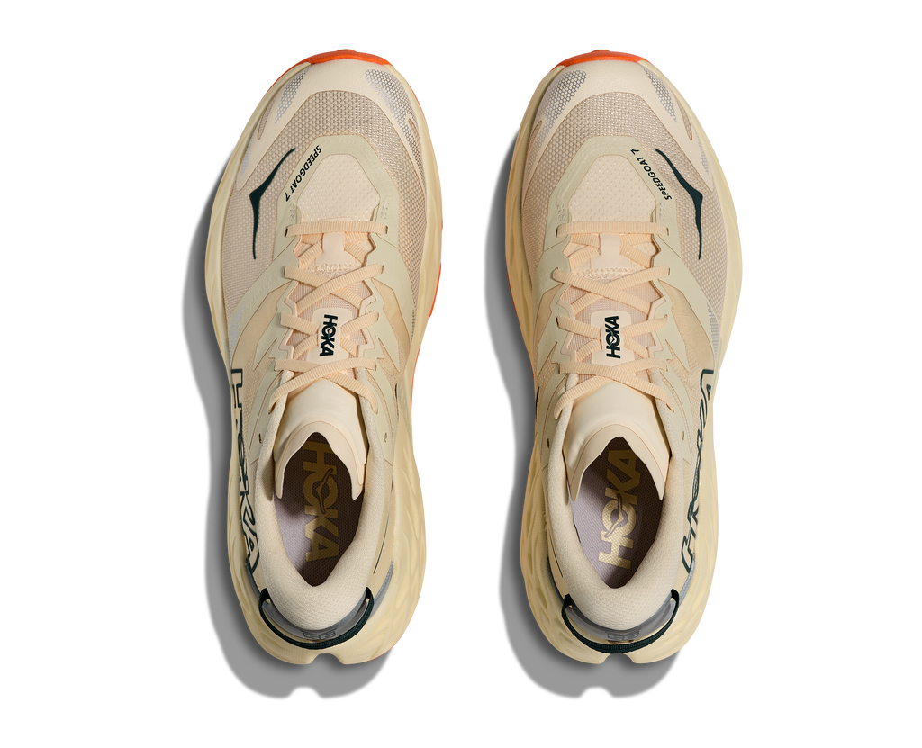 HOKA Men's Speedgoat 7 - VINTAGE YELLOW / TURMERIC