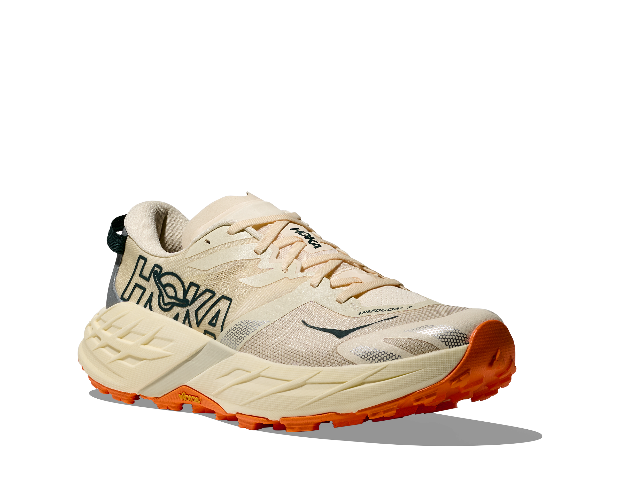 HOKA Men's Speedgoat 7 - VINTAGE YELLOW / TURMERIC