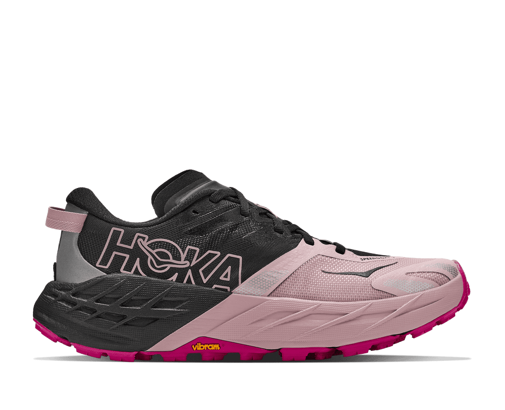 HOKA Women's Speedgoat 7 - BLACK / PINK OPAL