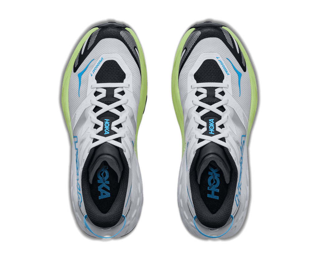 HOKA Women's Speedgoat 7 - FROST / NEON YUZU