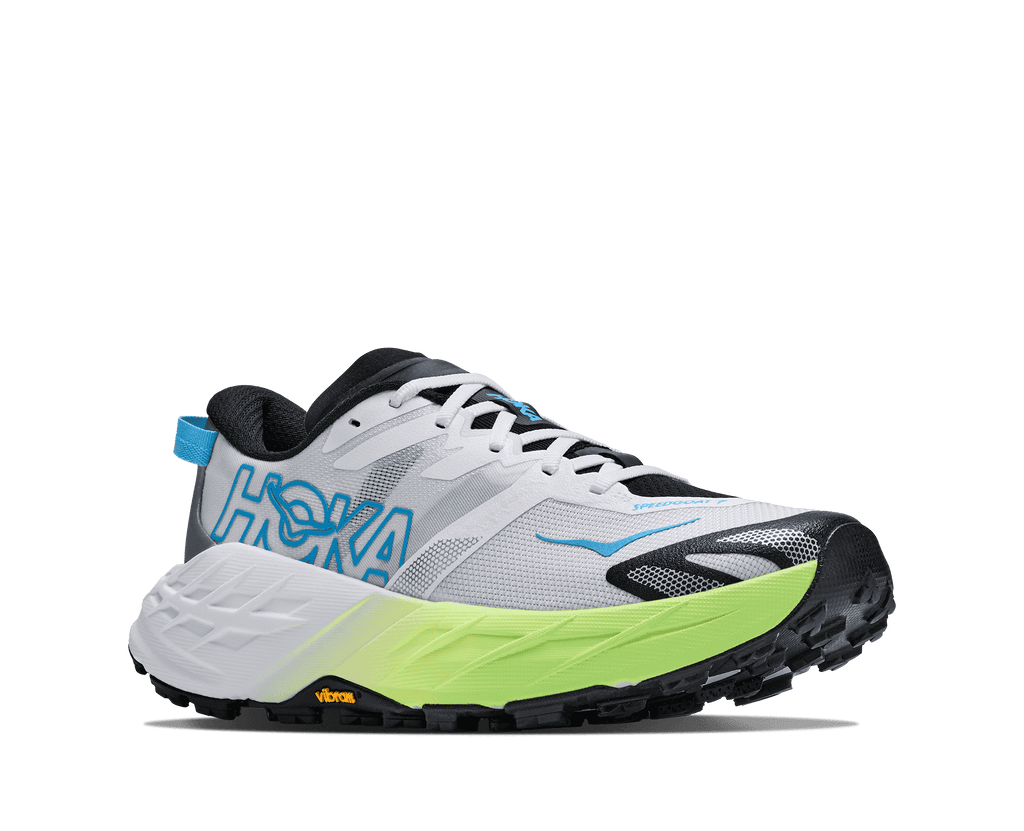 HOKA Women's Speedgoat 7 - FROST / NEON YUZU