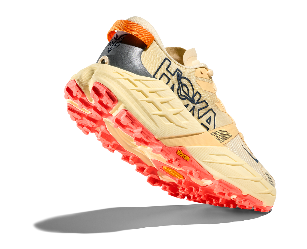 HOKA Women's Speedgoat 7 - VINTAGE YELLOW / NEON FLAME