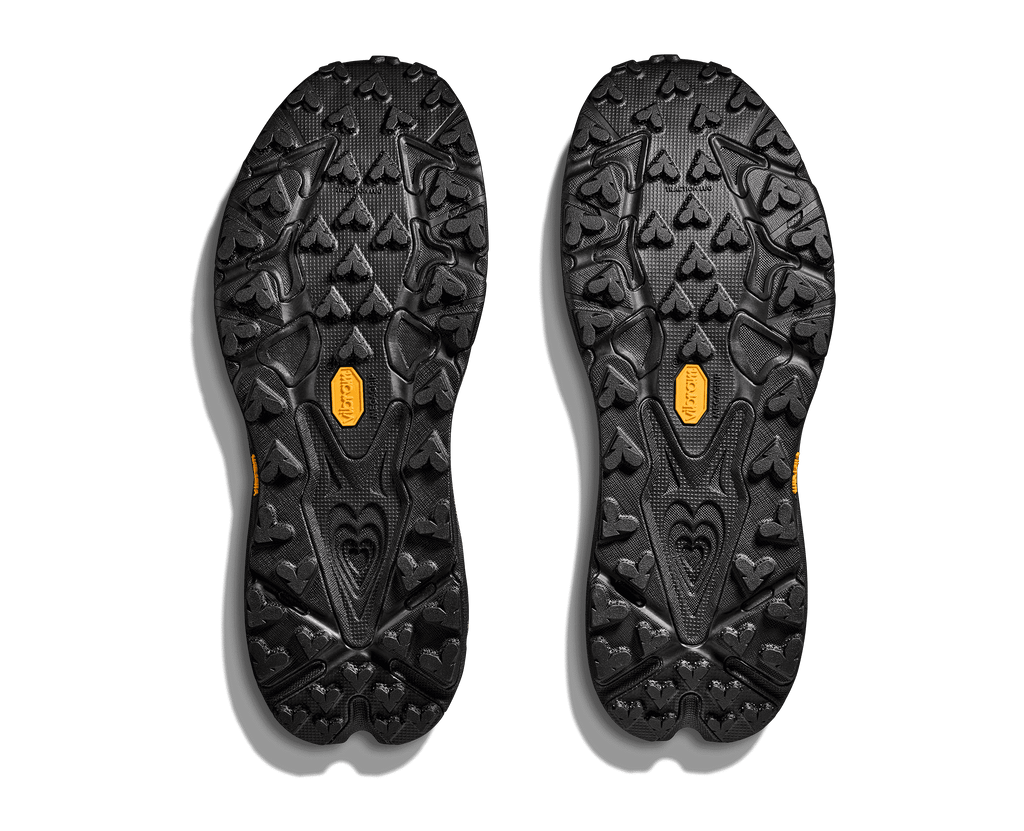 HOKA Men's Speedgoat 7 - BLACK / OUTER ORBIT (Wide)