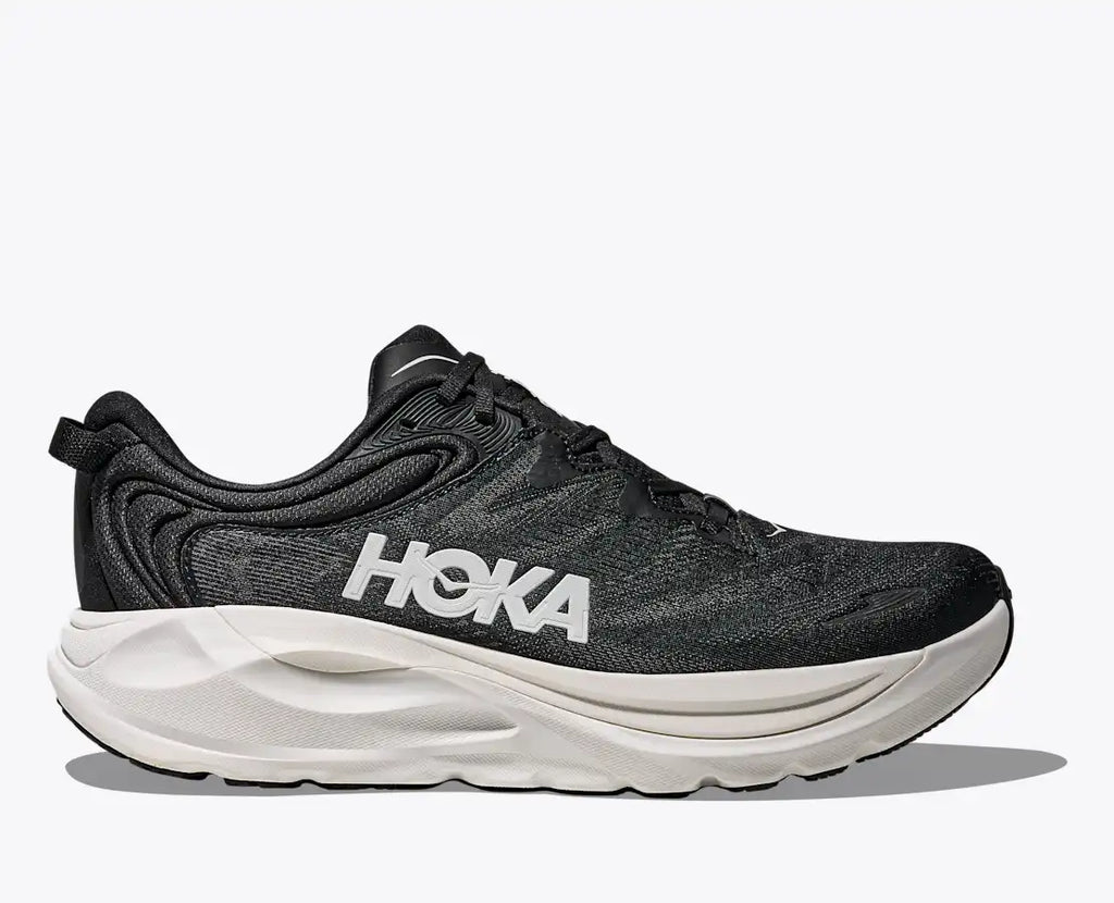 HOKA Men's Gaviota 6 - BLACK / WHITE (Extra Wide)