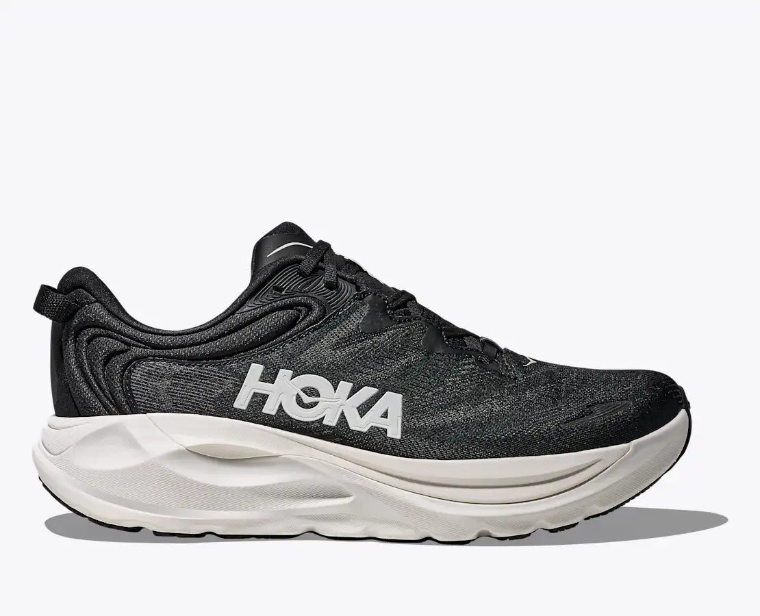 HOKA Men's Gaviota 6 - BLACK / WHITE (Extra Wide)