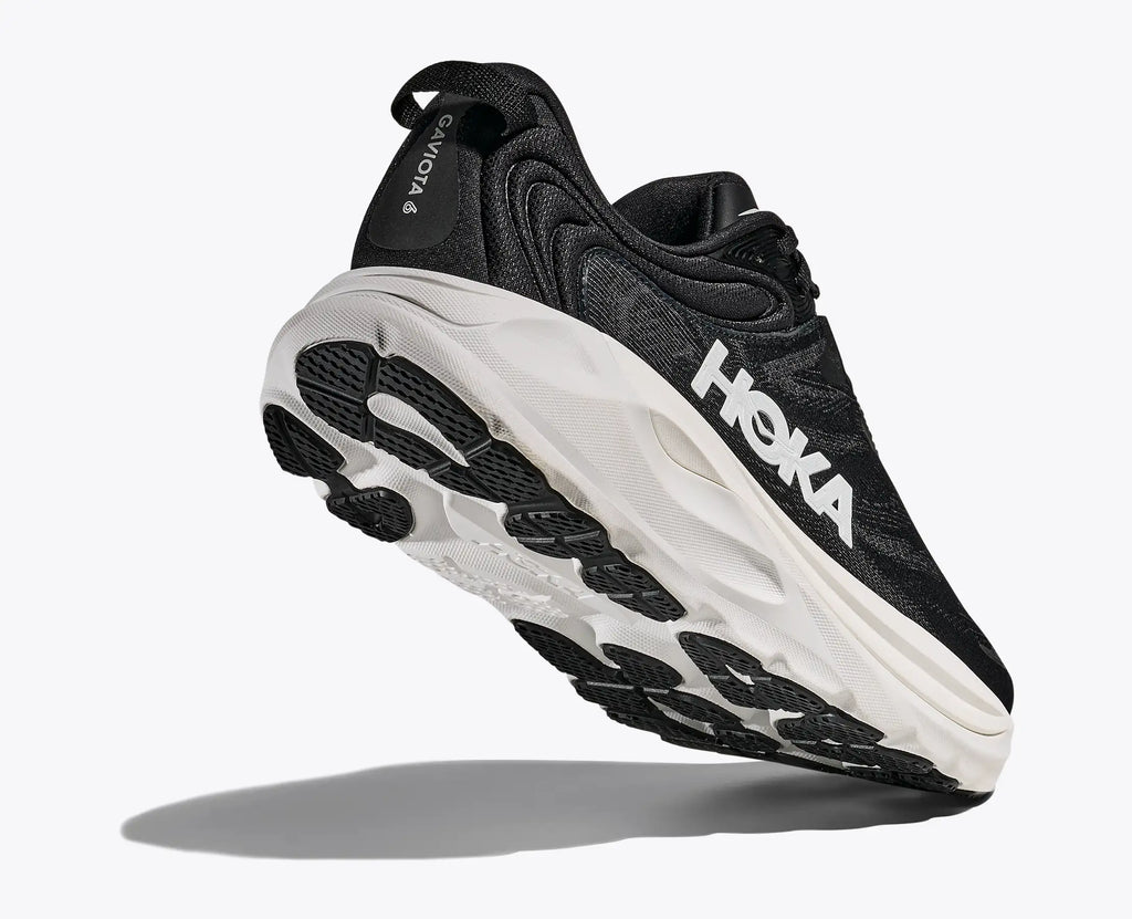HOKA Men's Gaviota 6 - BLACK / WHITE