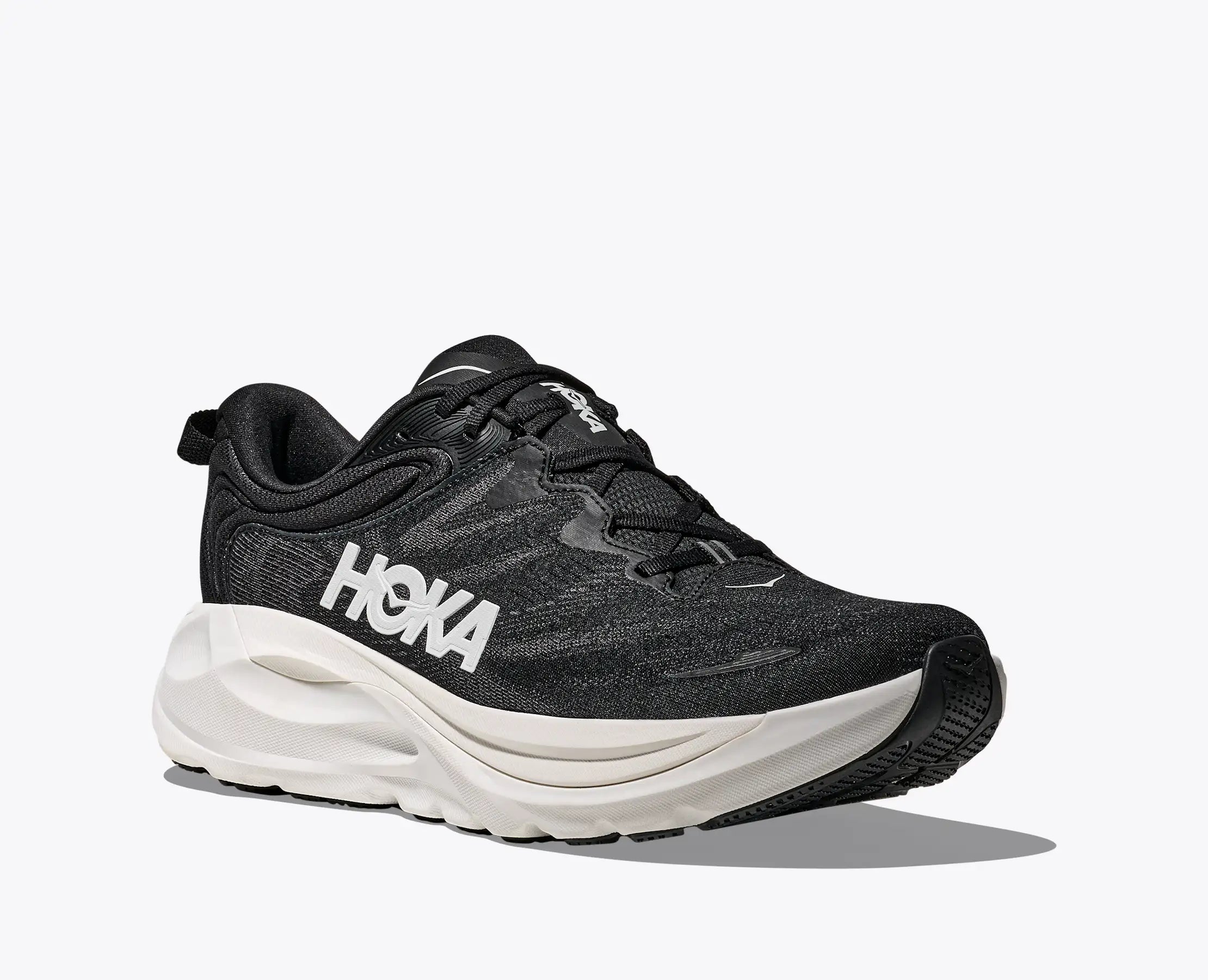 HOKA Men's Gaviota 6 - BLACK / WHITE