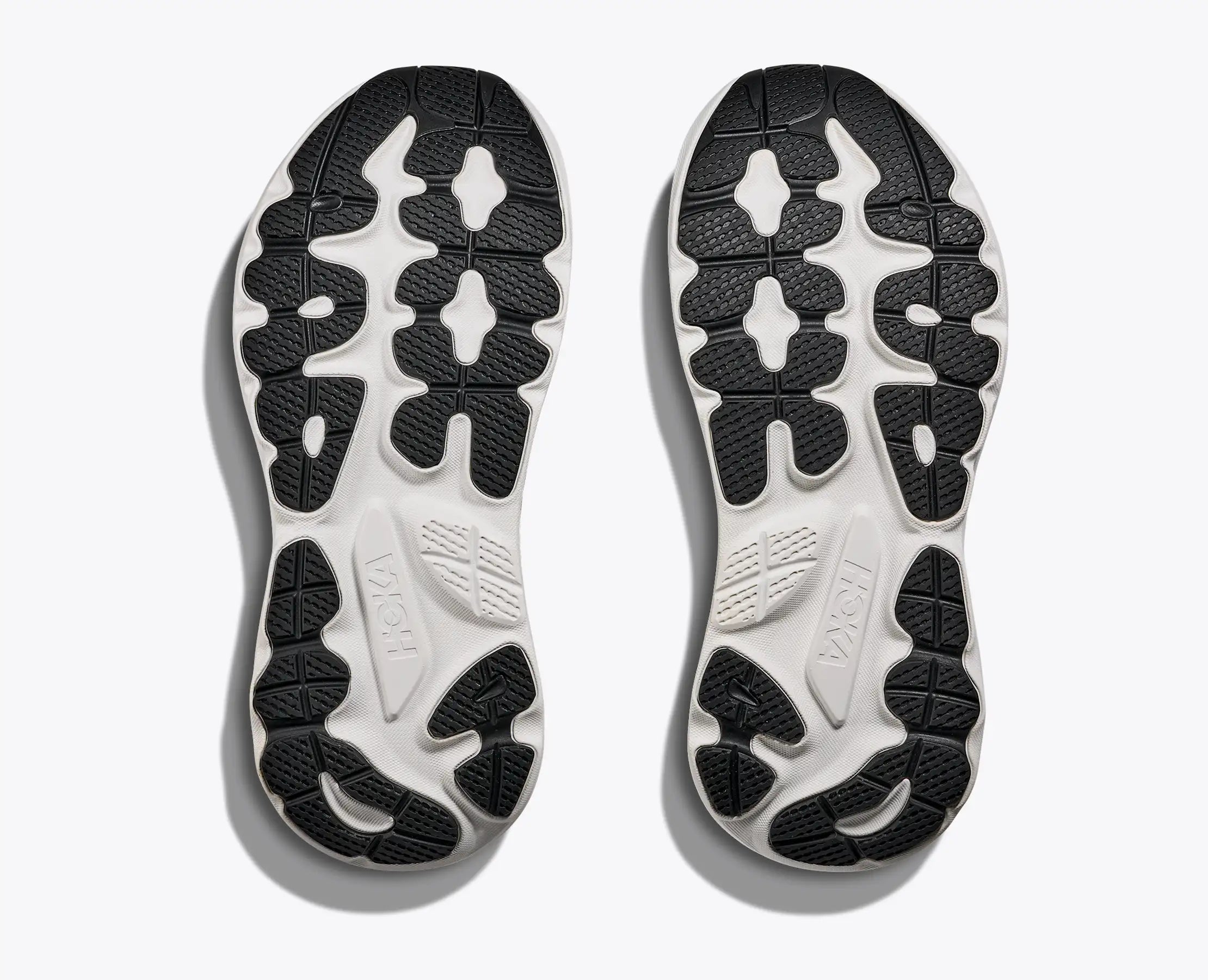 HOKA Men's Gaviota 6 - BLACK / WHITE (Wide)