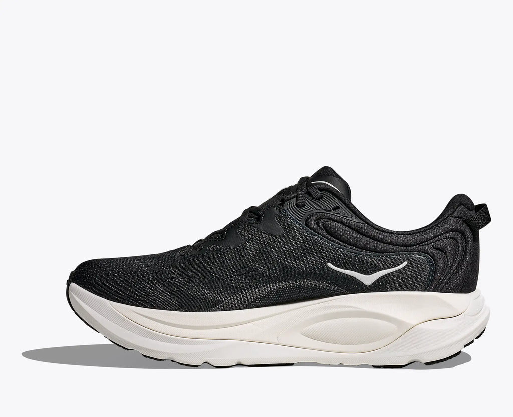 HOKA Men's Gaviota 6 - BLACK / WHITE (Wide)