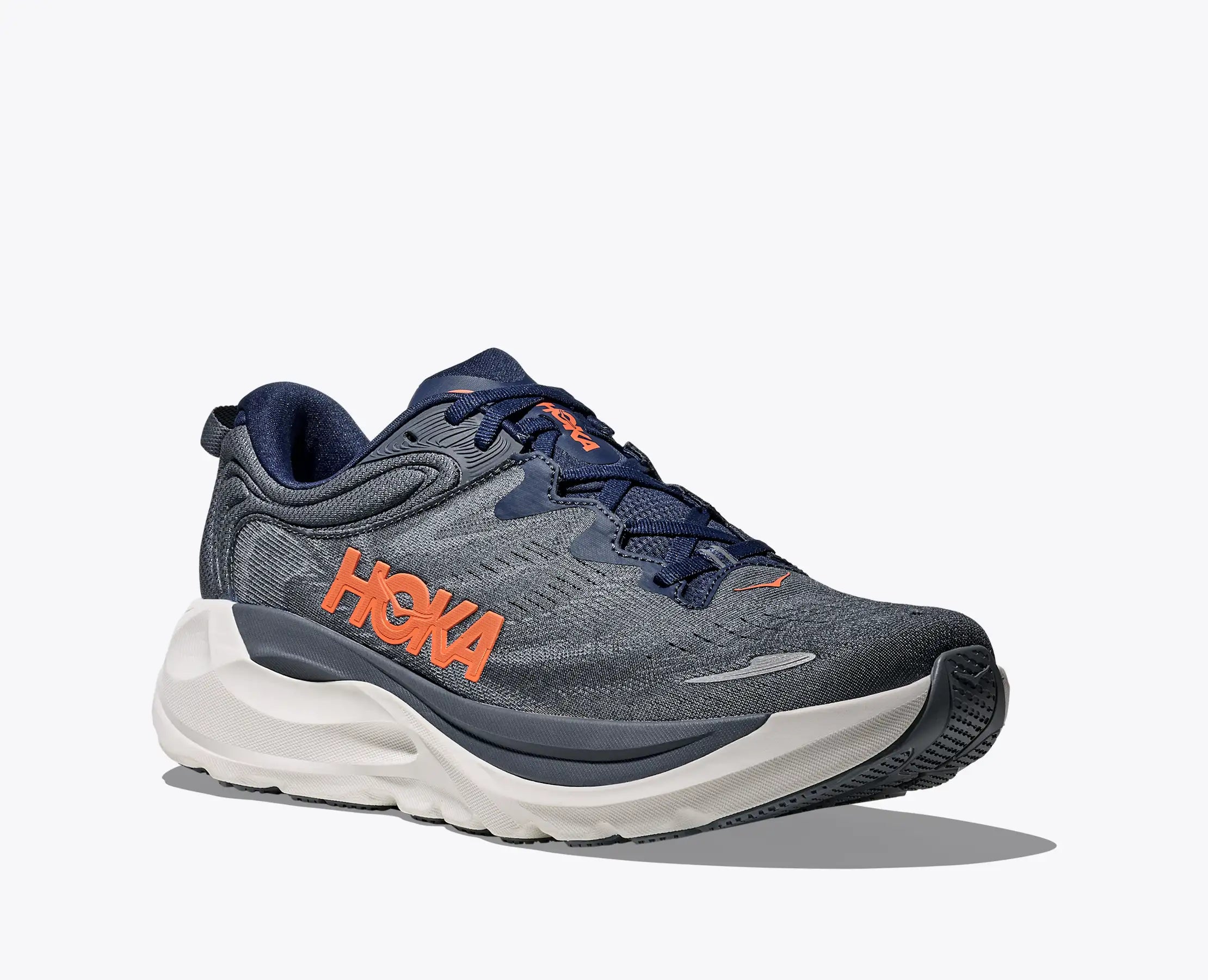 HOKA Men's Gaviota 6 - MIDNIGHT BLUE / FADED NAVY (Extra Wide)